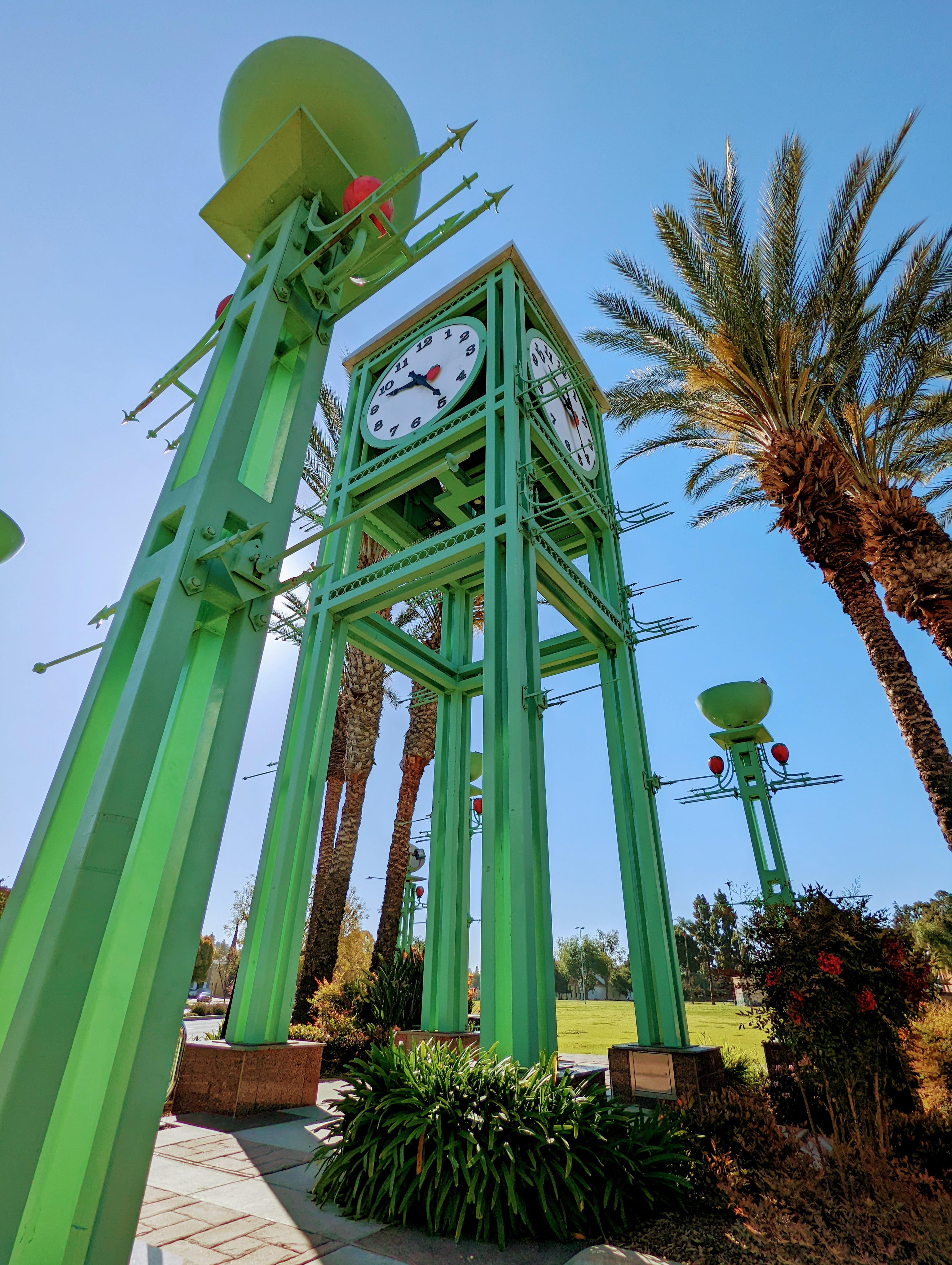 Clock Tower, Garden Grove [seen on Pixel 6 Pro] pixelography