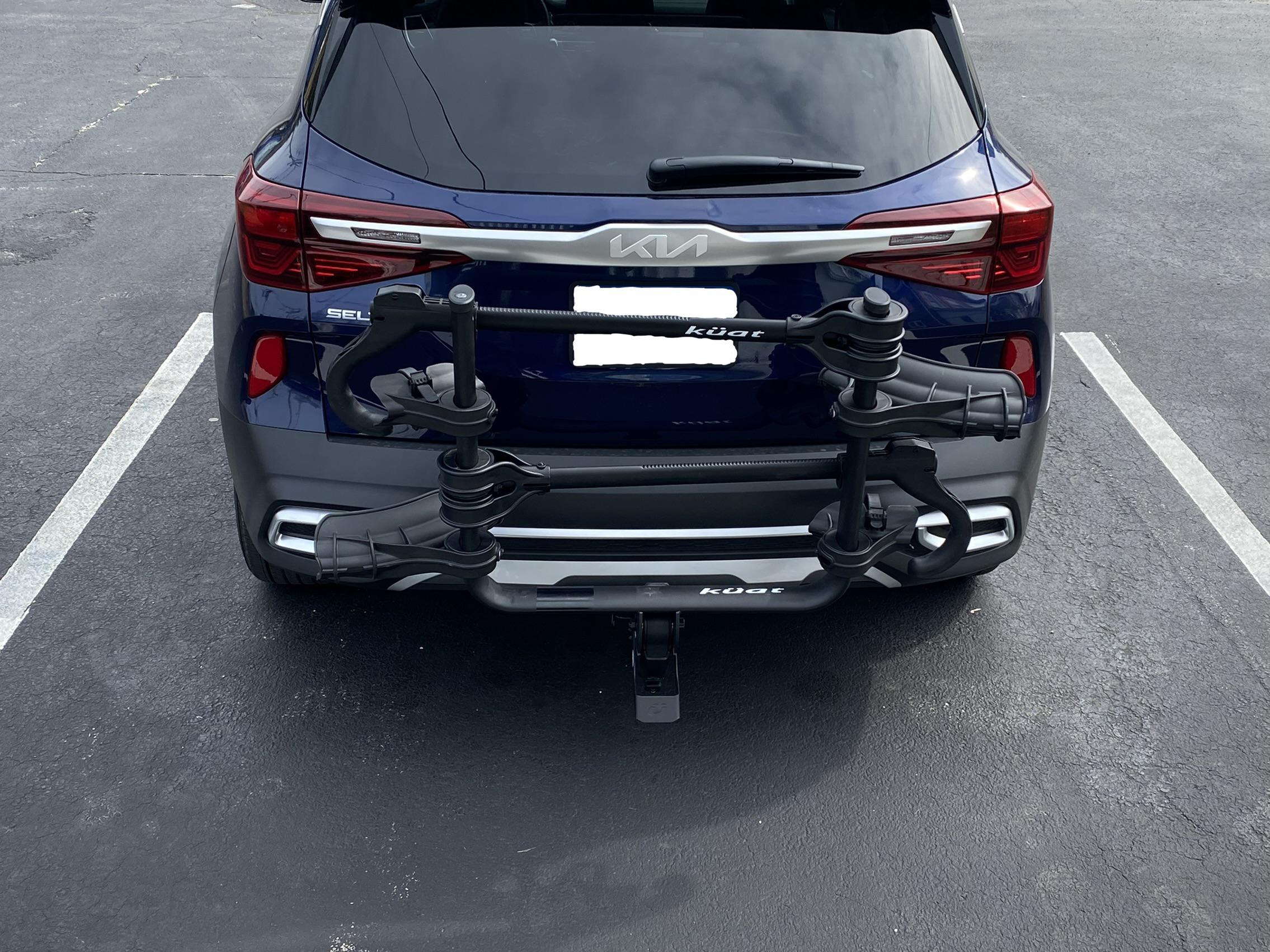 FINALLY found a good quality bike rack for the 2022 Seltos (details in