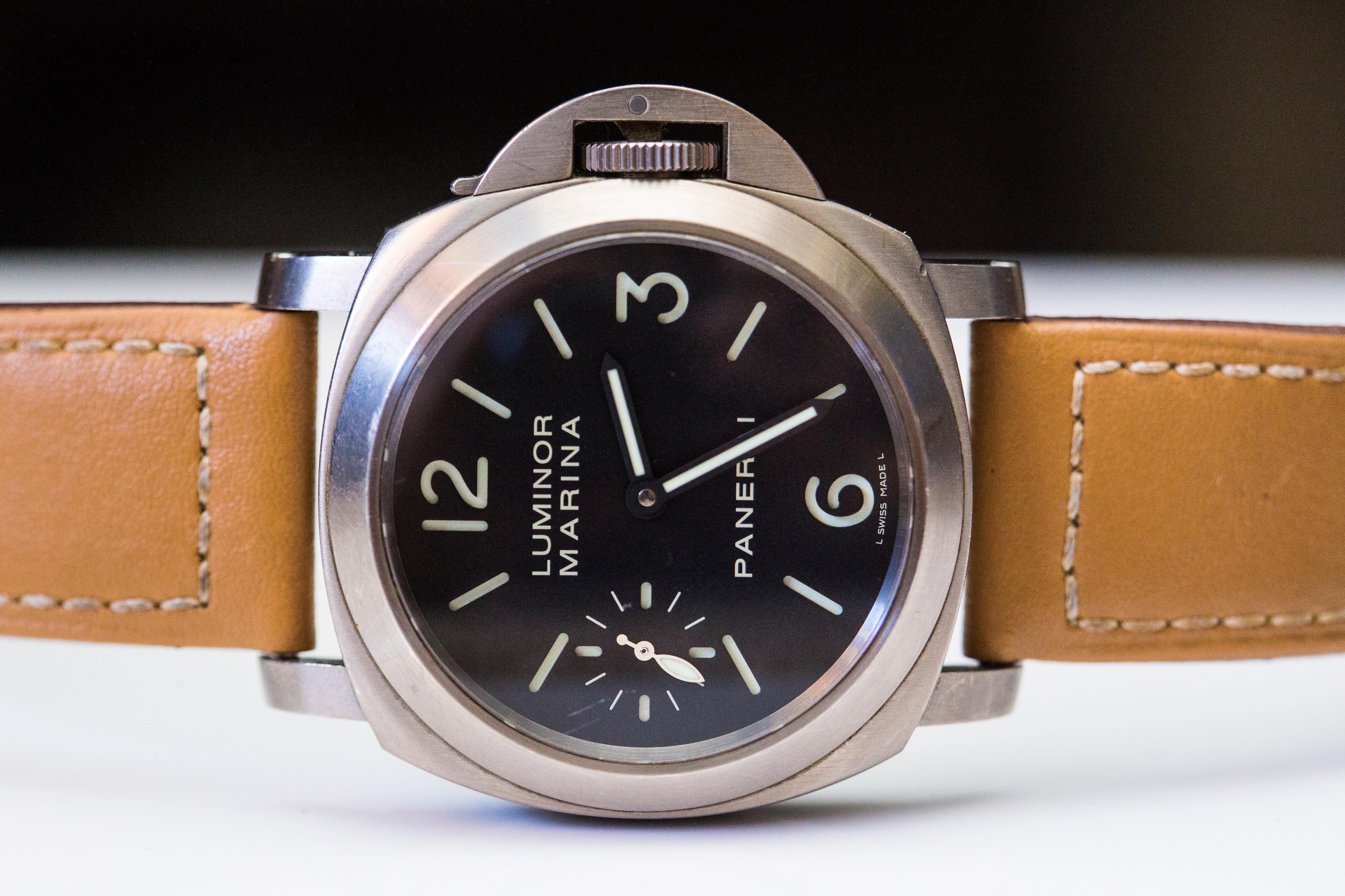[WTS] Panerai PAM 177 Titanium Luminor Marina 44m Mechanical Wind Watch