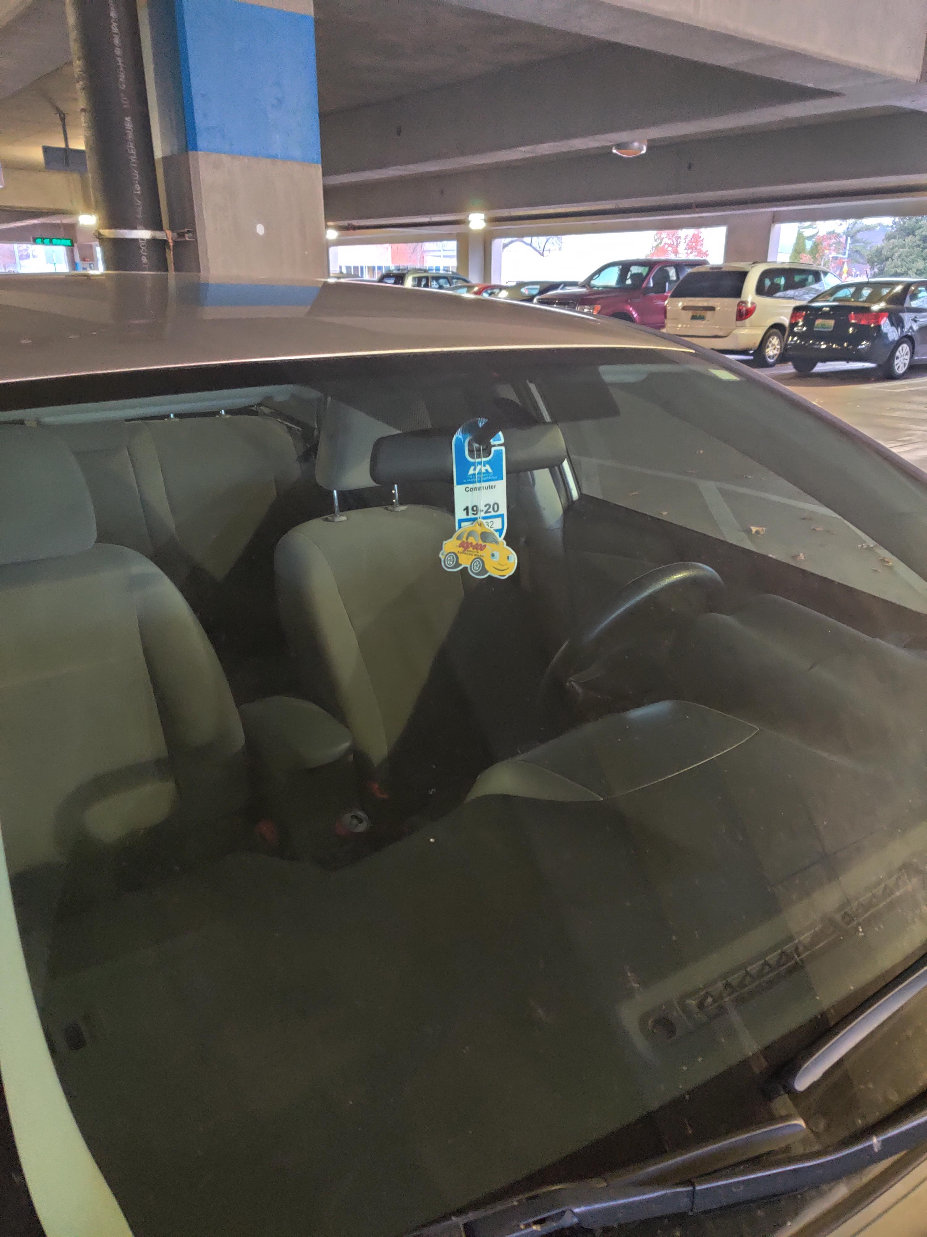 Got a 50 parking ticket for my air freshener. r/UAH