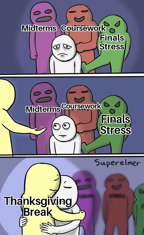 purdue winter break 2023 Can't wait for Thanksgiving Break! I will party and relax and spend 90