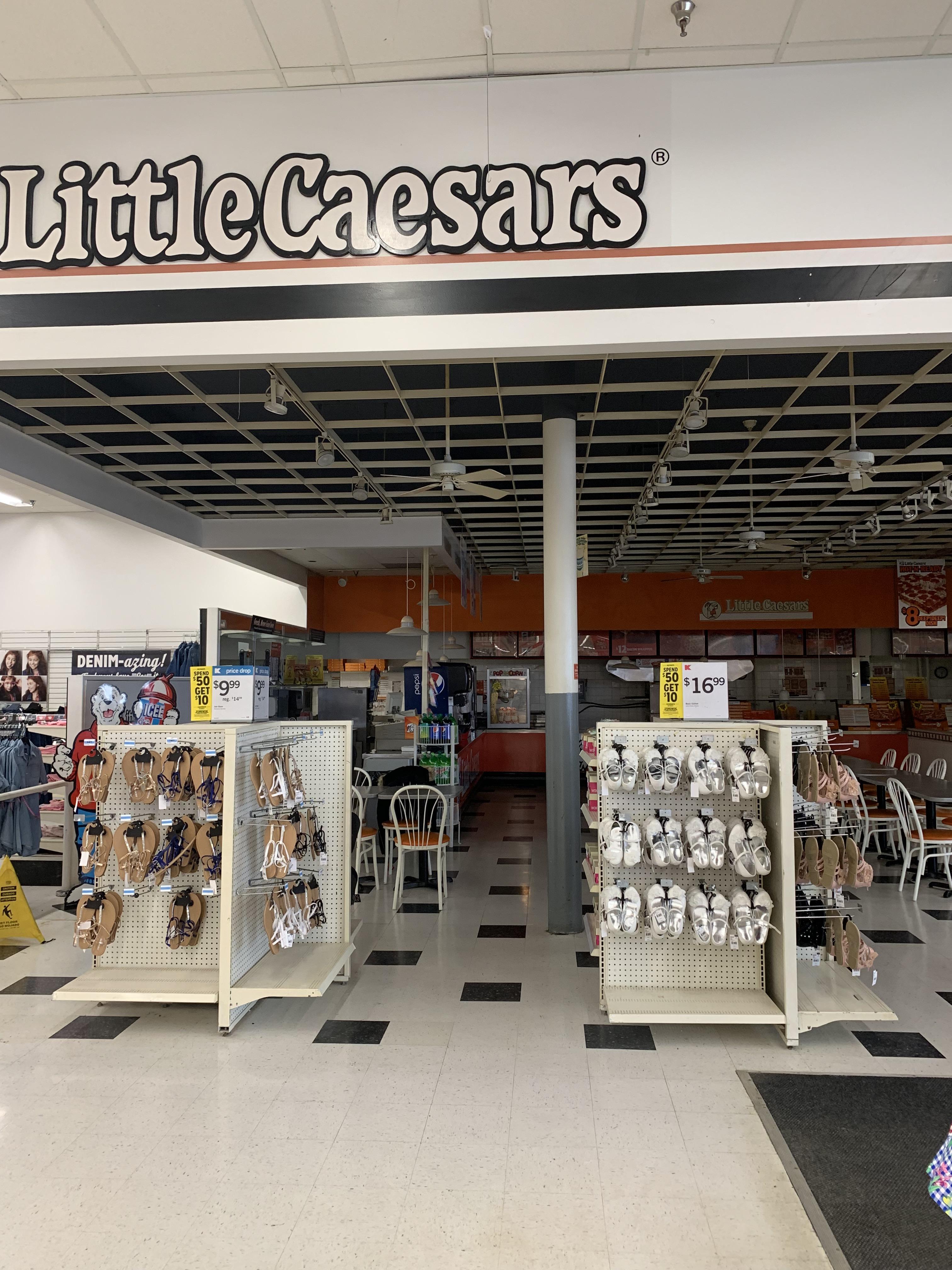 I feel like enjoying Little Caesars while your Mom shops at Kmart is a