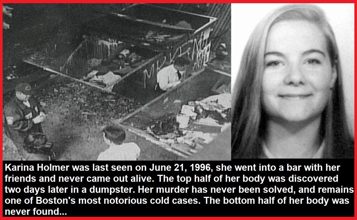 Karina Holmer A 20yearold Swedish Nanny murdered in Boston, 1996. She