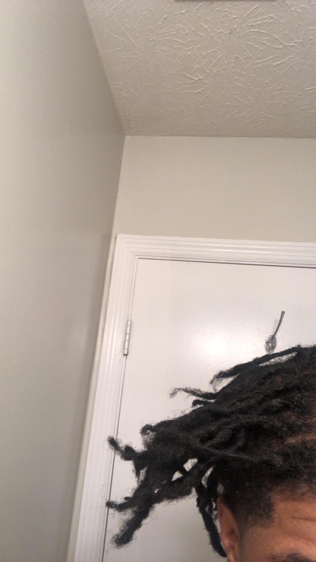 i took my locks out of the barrel twists but some are sticking up how do i get them to go back