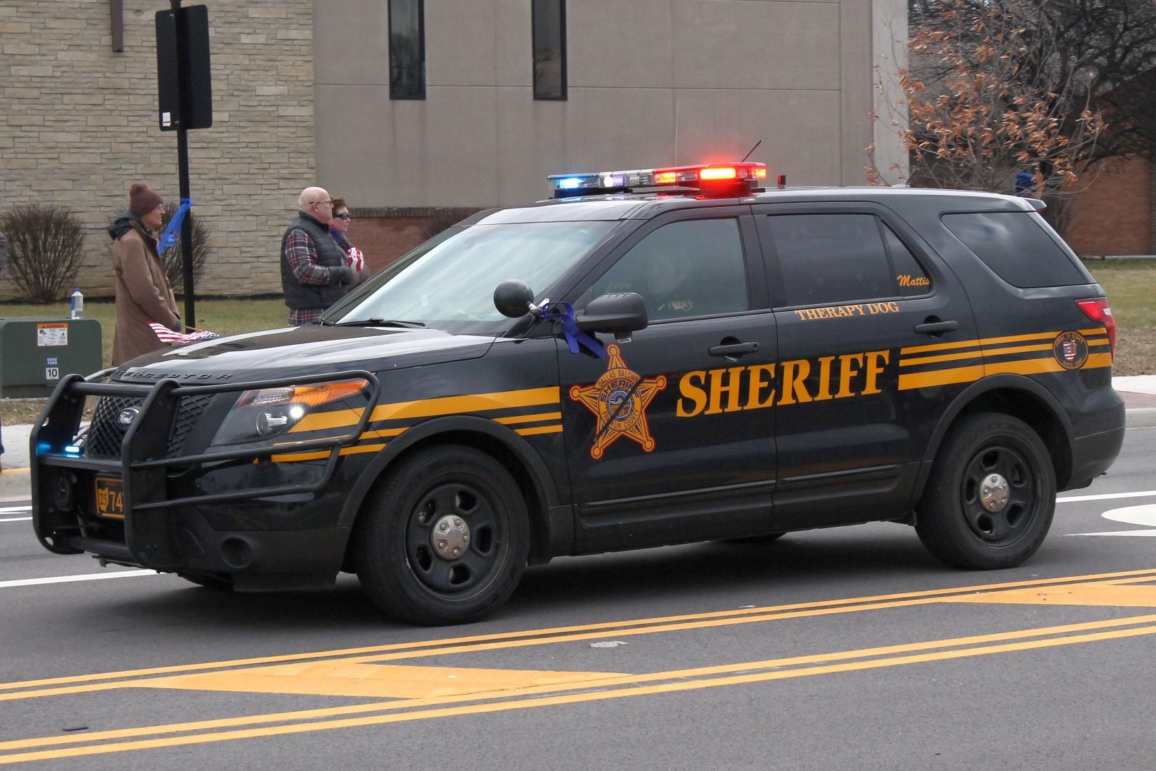 Franklin County Sheriff Therapy Dog Ford Police Interceptor Utility