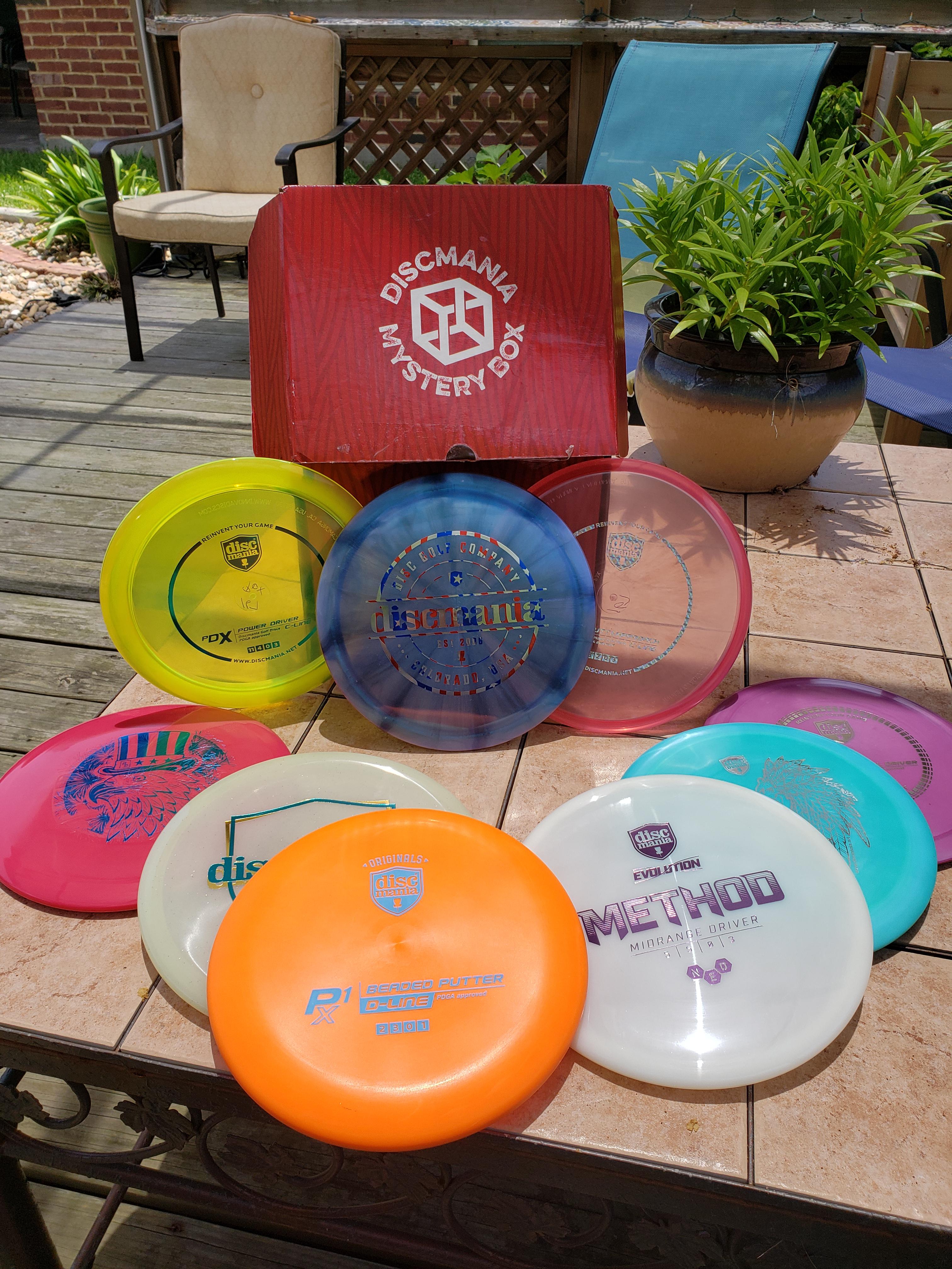 Discmania Mystery Box Haul r/discgolf
