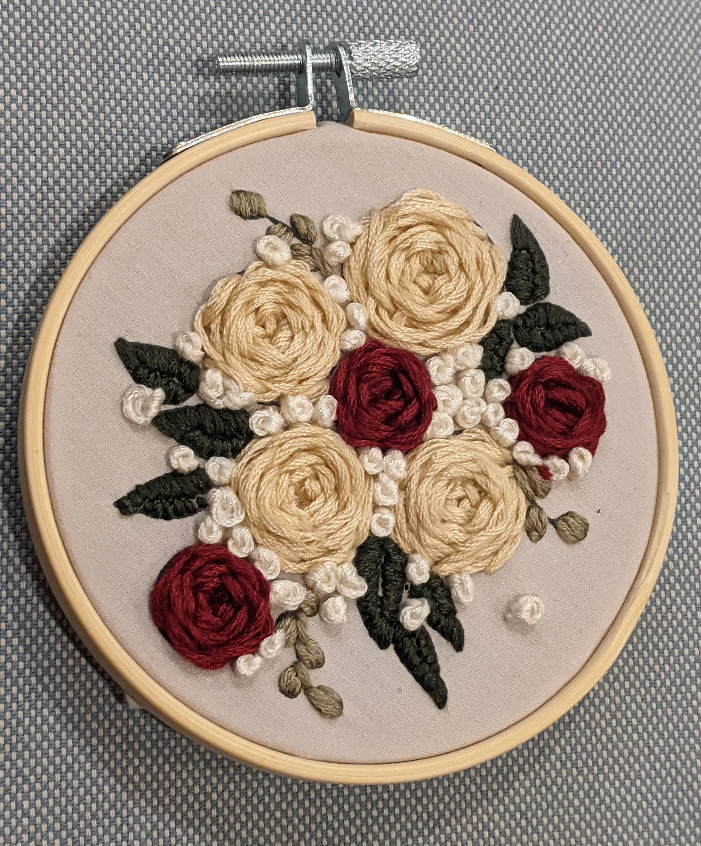 First ever embroidery from a Walmart kit r/Embroidery