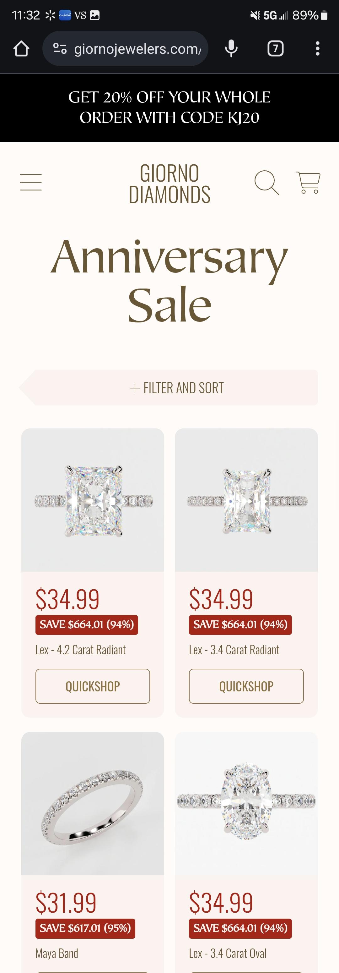 Giorno Jewelers legit? r/Moissanite