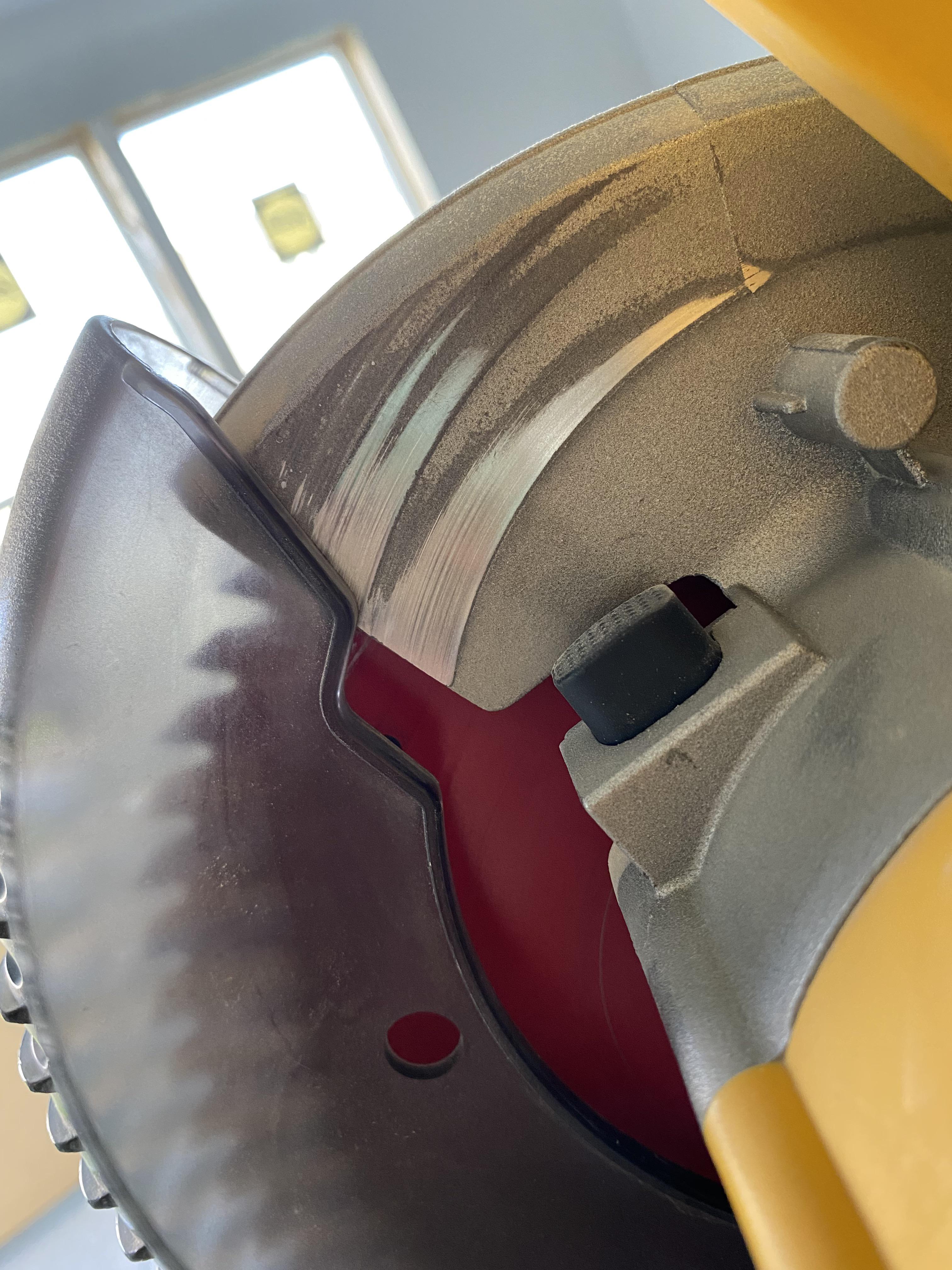 Miter saw guard rubs: after 3 years : r/Wellworn