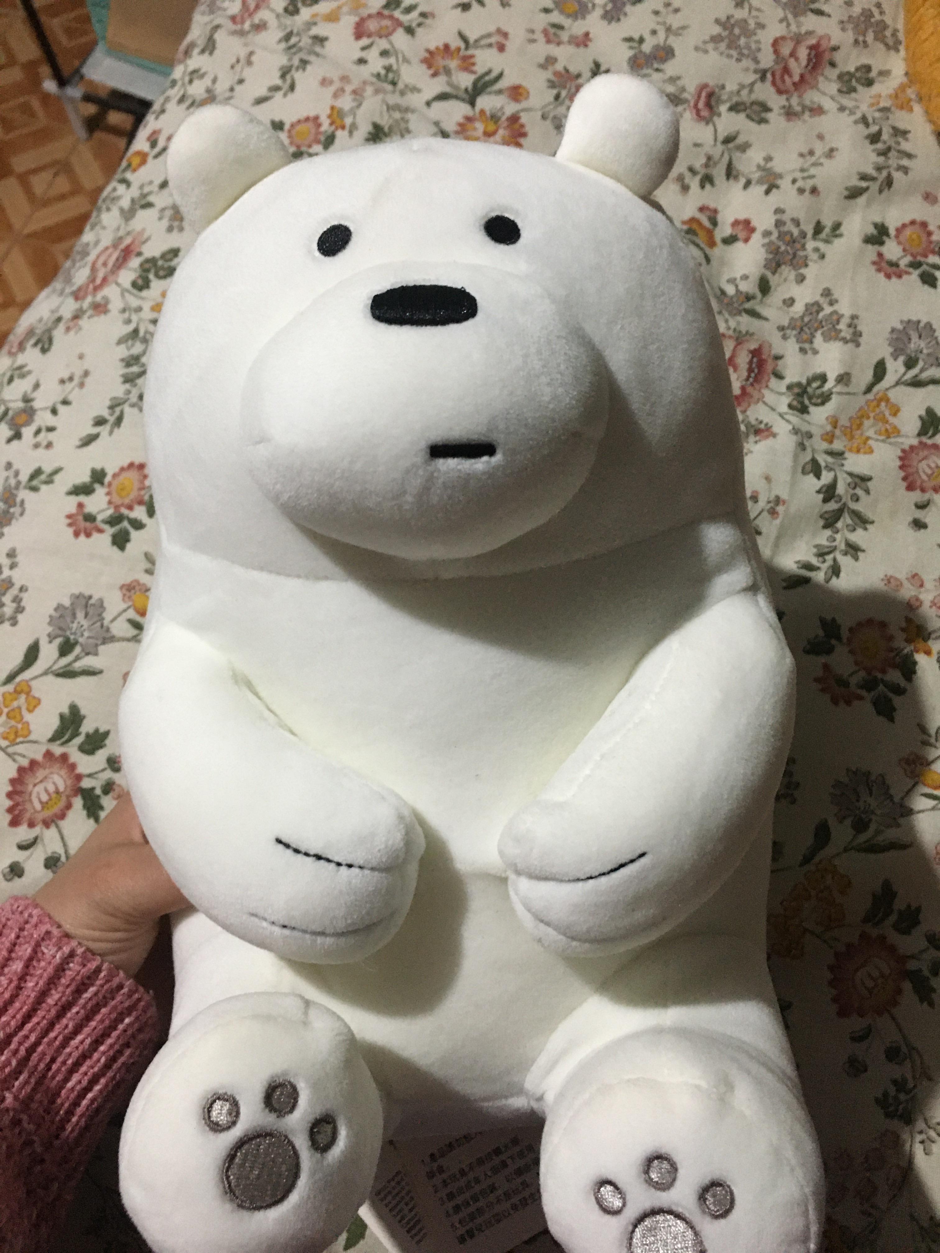 Ice Bear from We bare bears ) I bought it in Miniso ^^ r/plushies