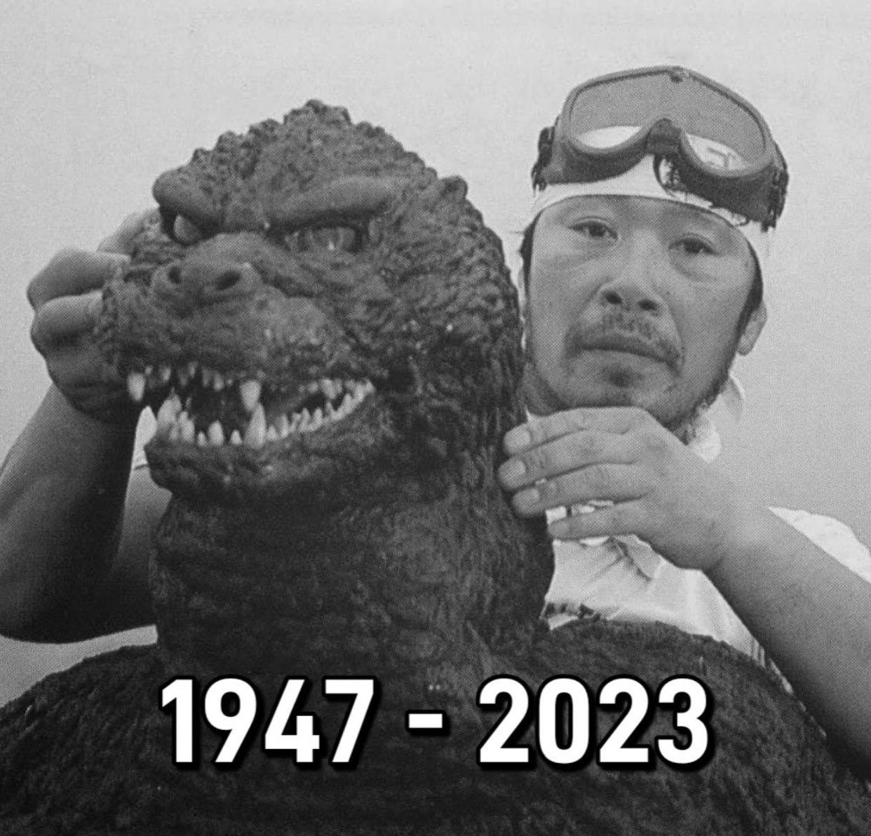 The Heisei Godzilla suit actor Kenpachiro Satsuma has sadly passed away