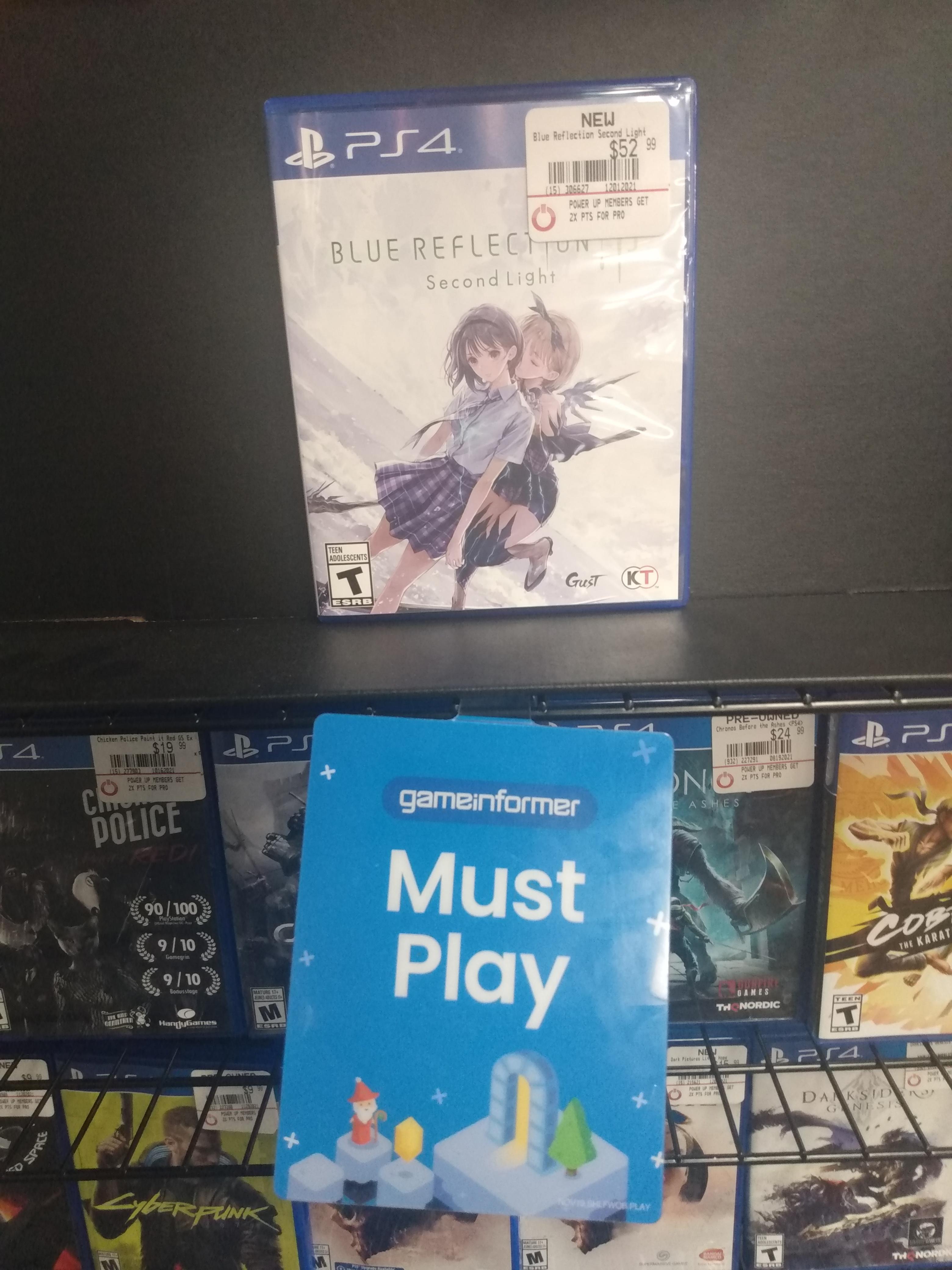 Blue Reflection Second Light is a must play game. So i was at GameStop