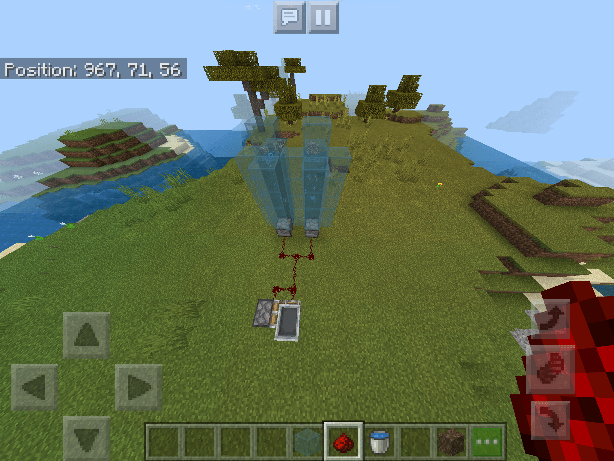 Idk why people use 2 hoppers facing into each other as a redstone