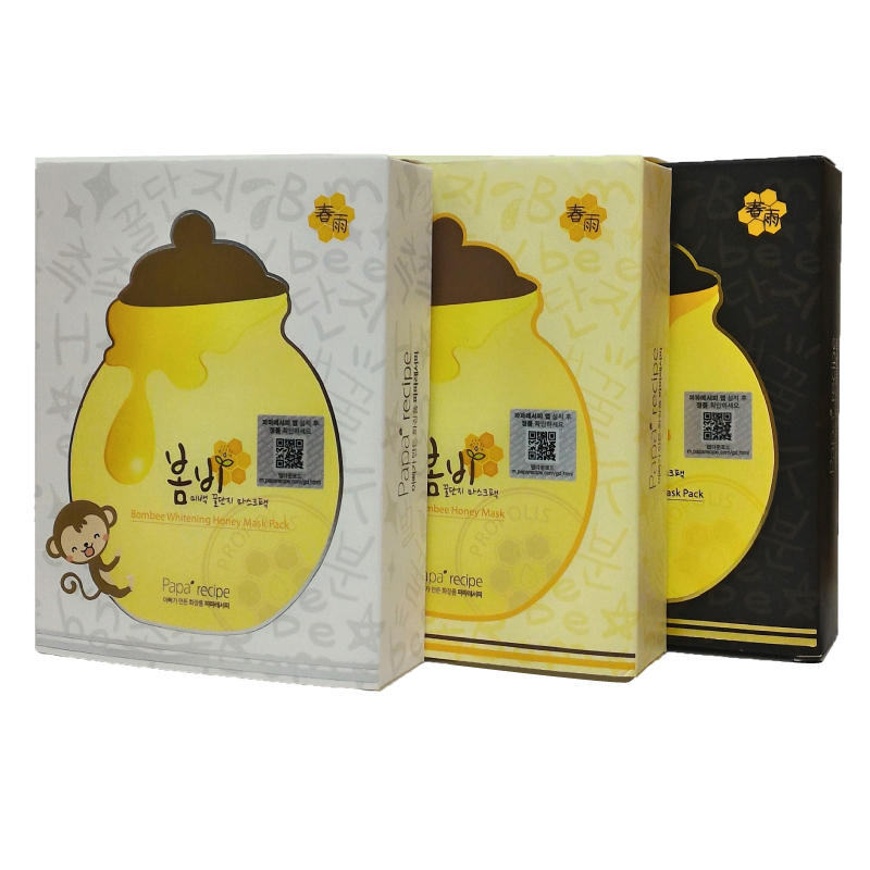 [Review] Papa recipe Honey Bombee Mask (Whitening/Original/Black