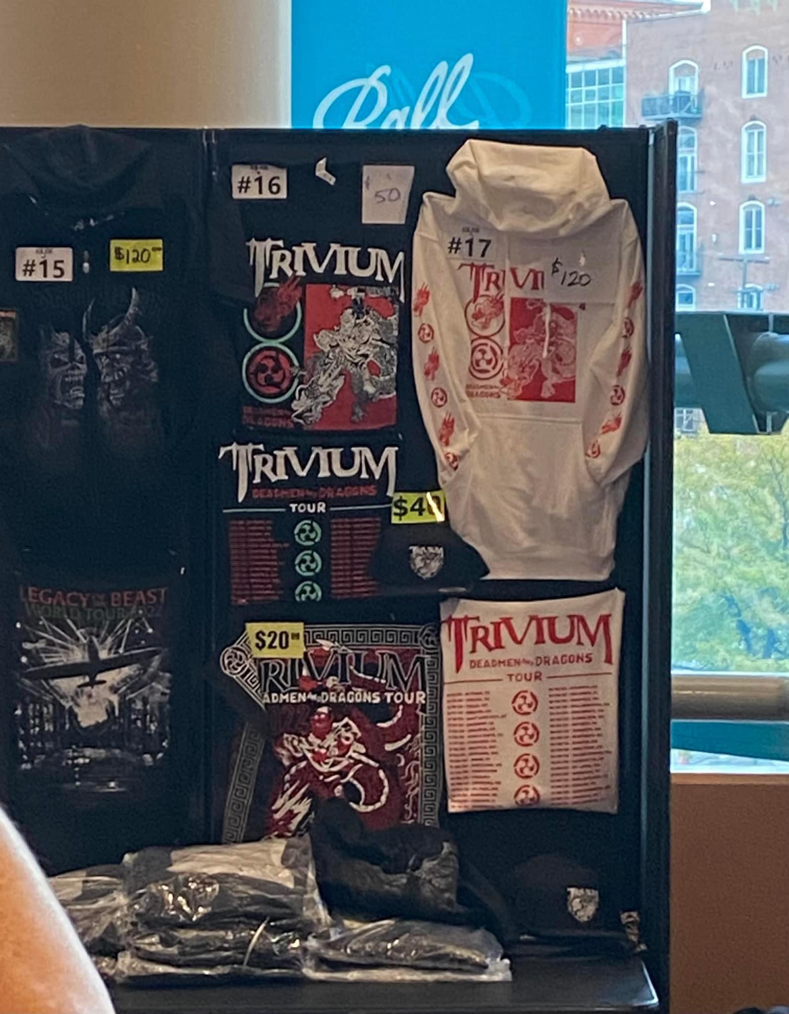 Those merch prices tho 😬 r/Trivium
