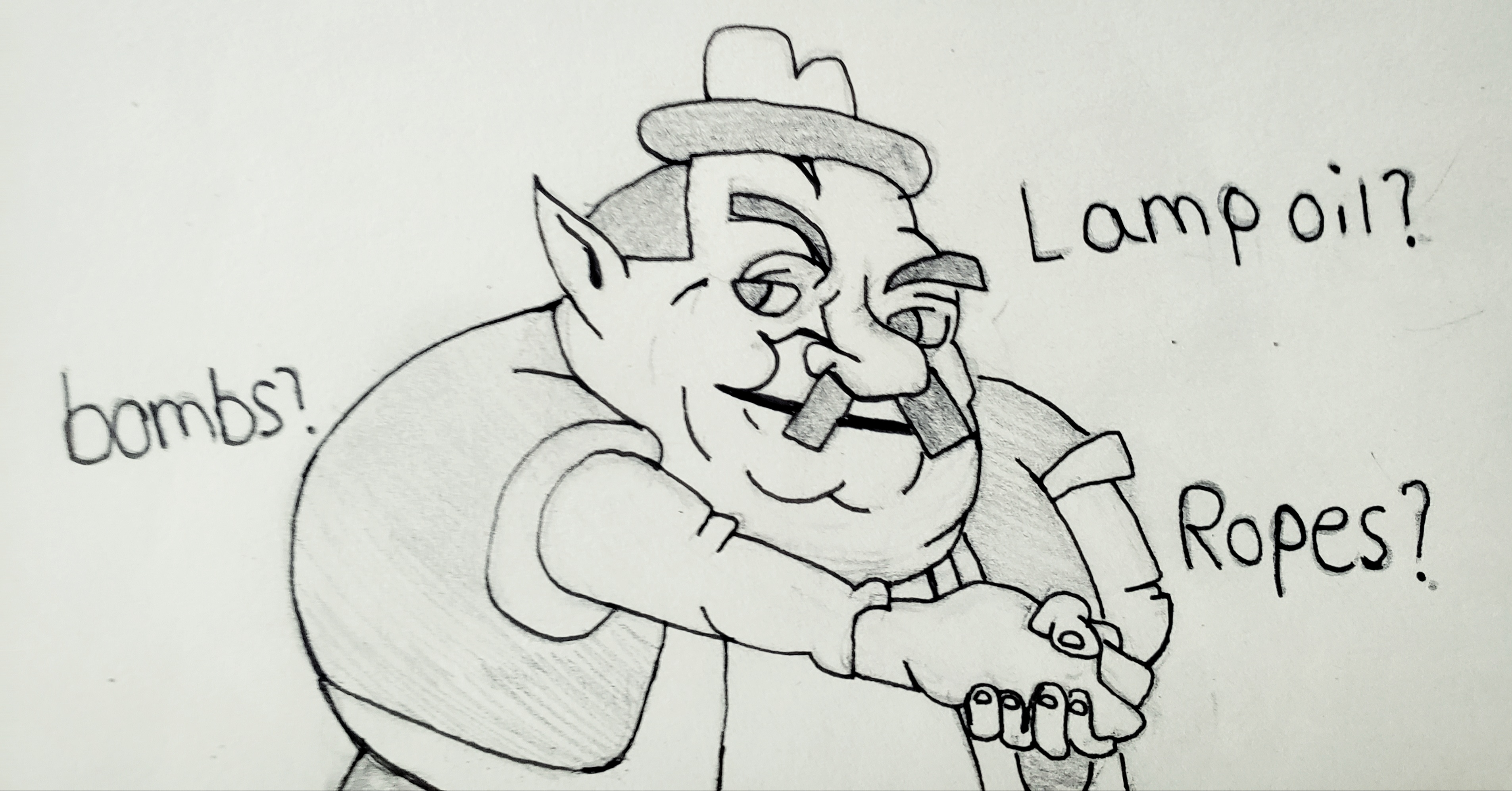 [OC] lamp oil? Bombs? Ropes? r/zelda