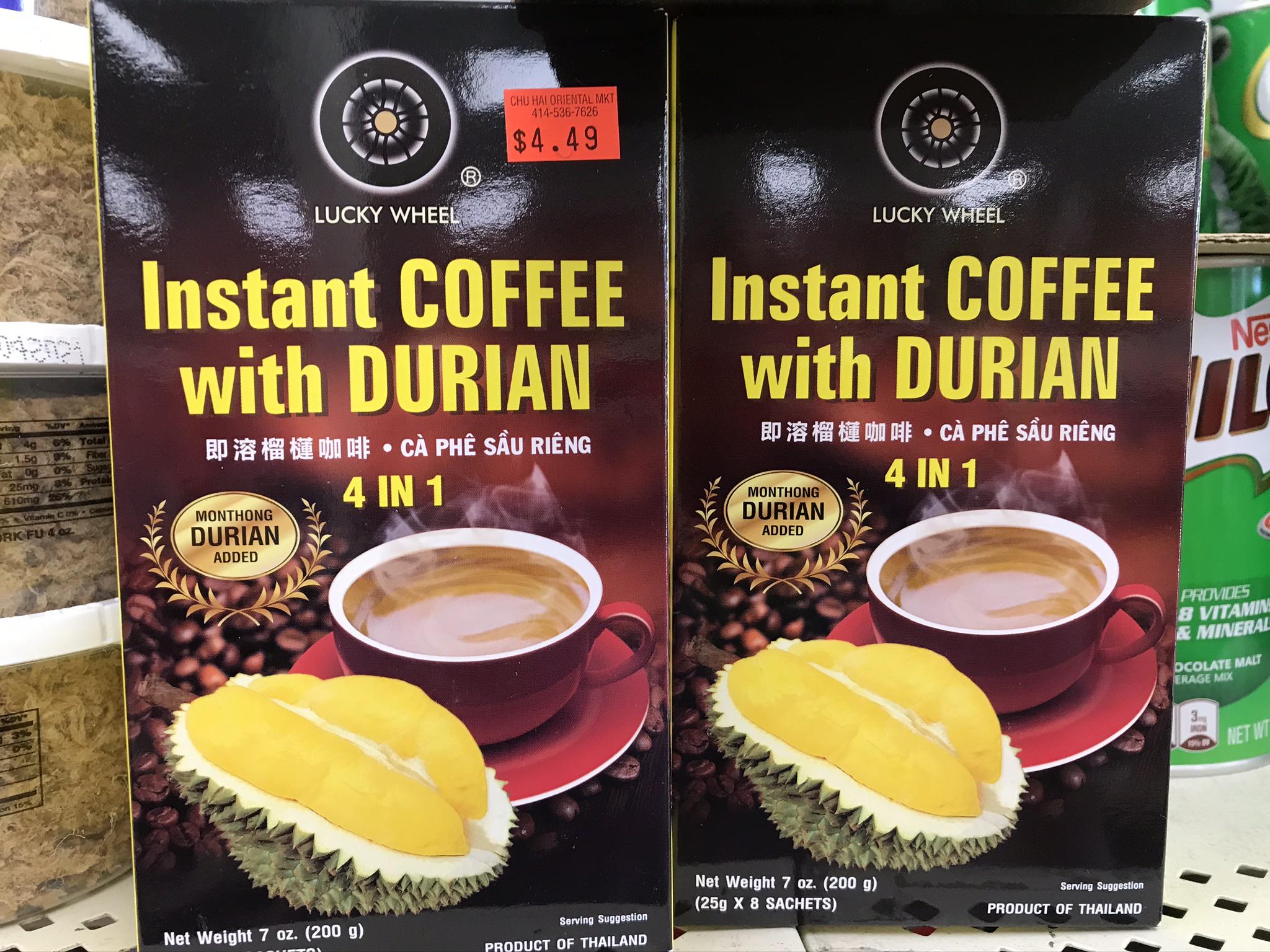 Instant COFFEE with DURIAN r/Durian