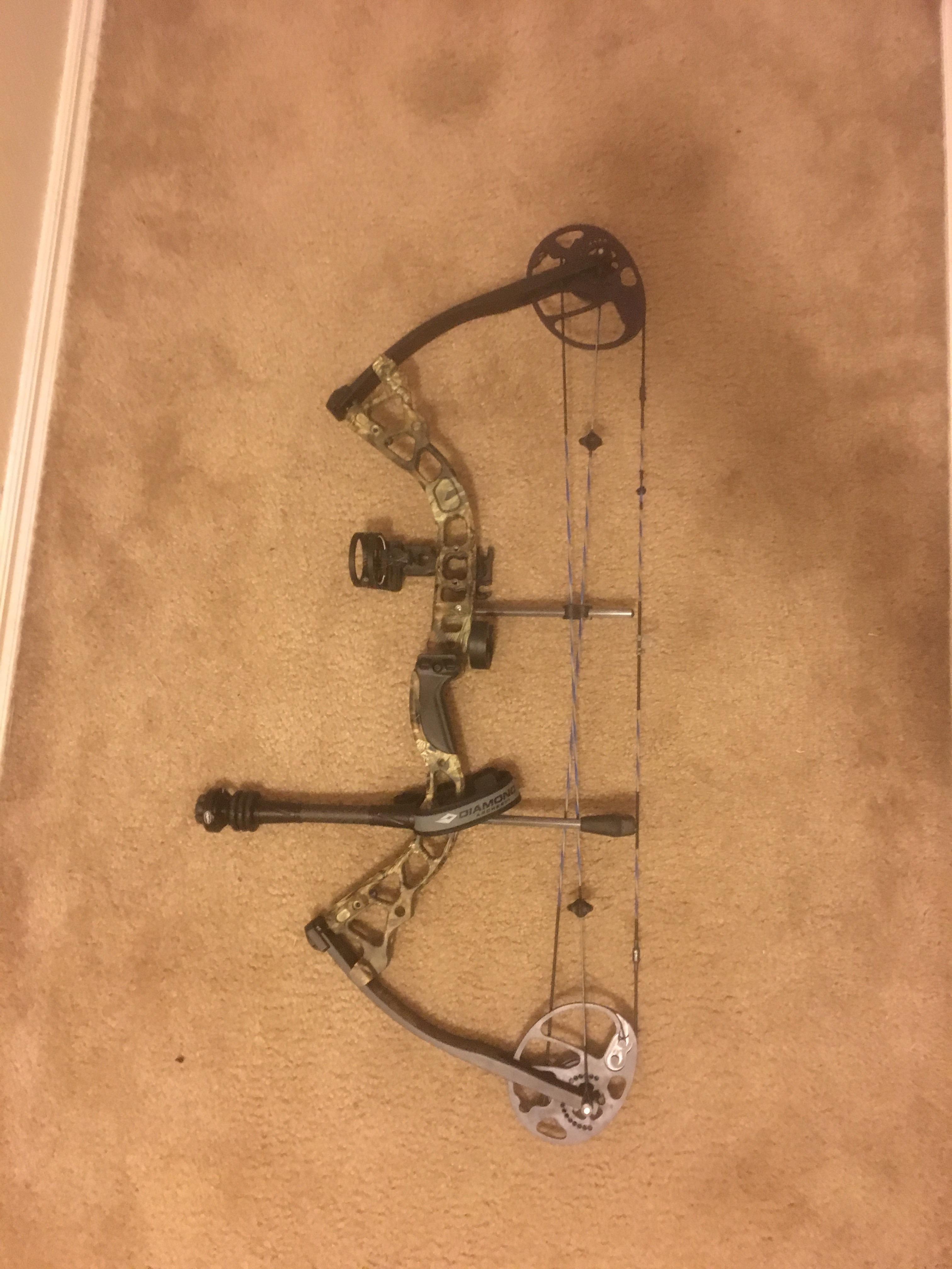 Just bought my first bow, diamond edge infinity edge pro. I’m super happy with how well it