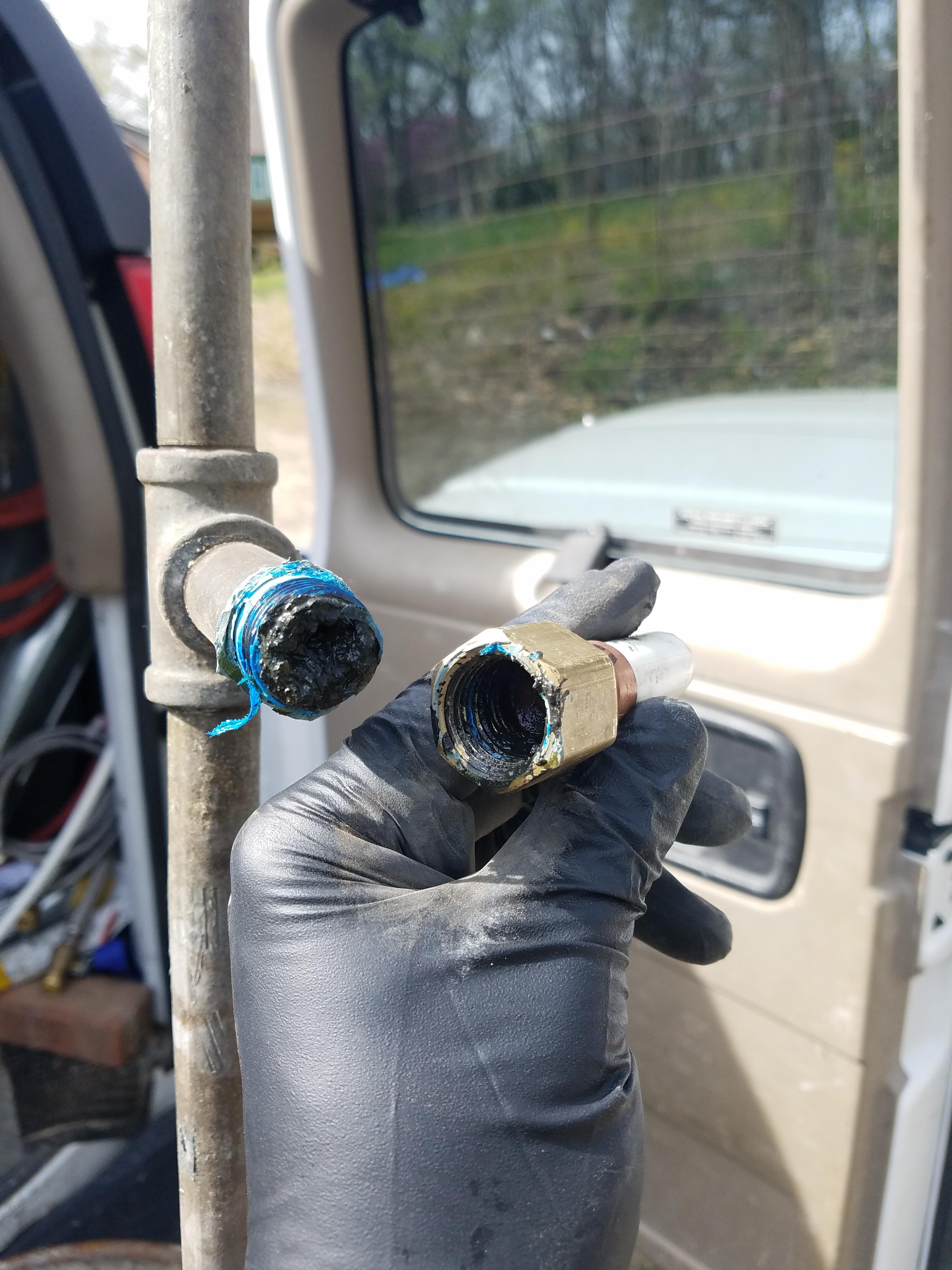 Why don't I have good water pressure in my recently remodeled bathroom