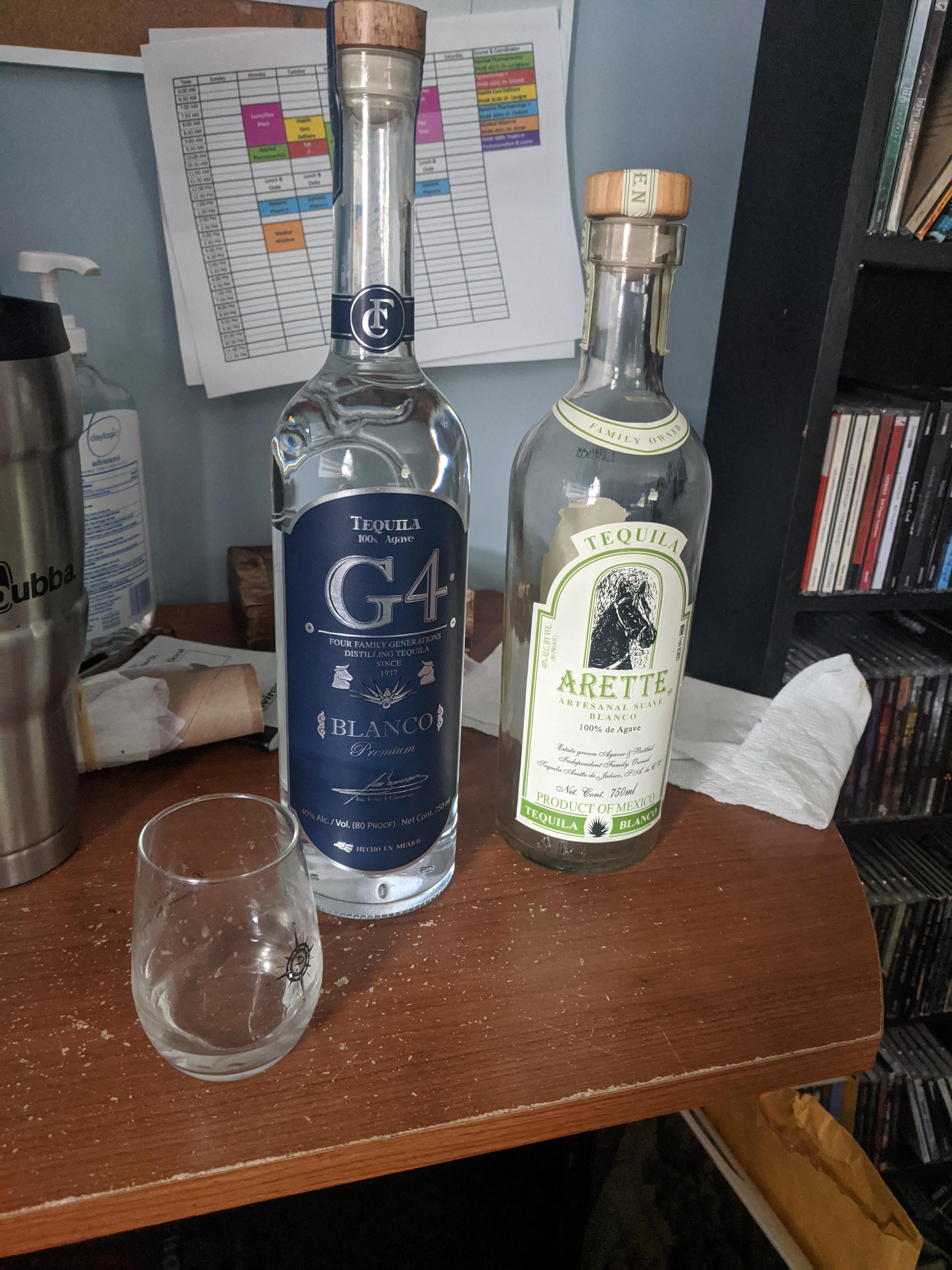 Doing a taste comparison today r/tequila