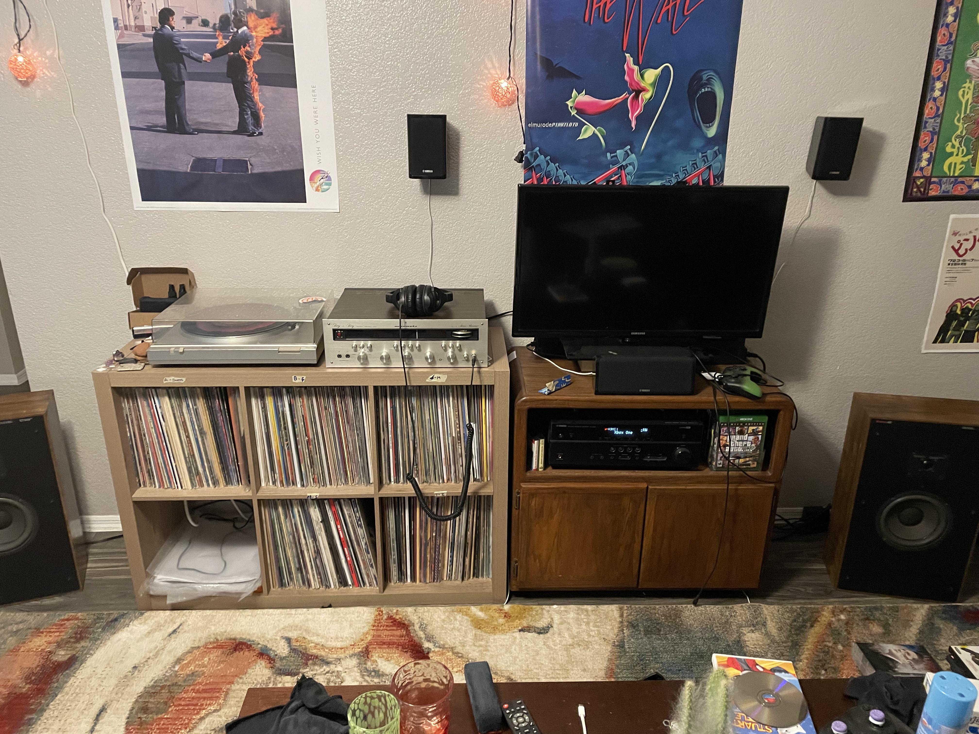 How would I add an external headphone amp to my current setup? r