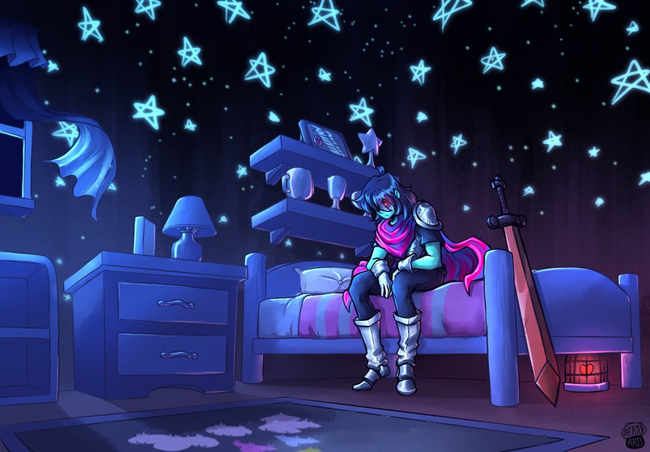 Your Room (by shroomthedecayedfox) Deltarune