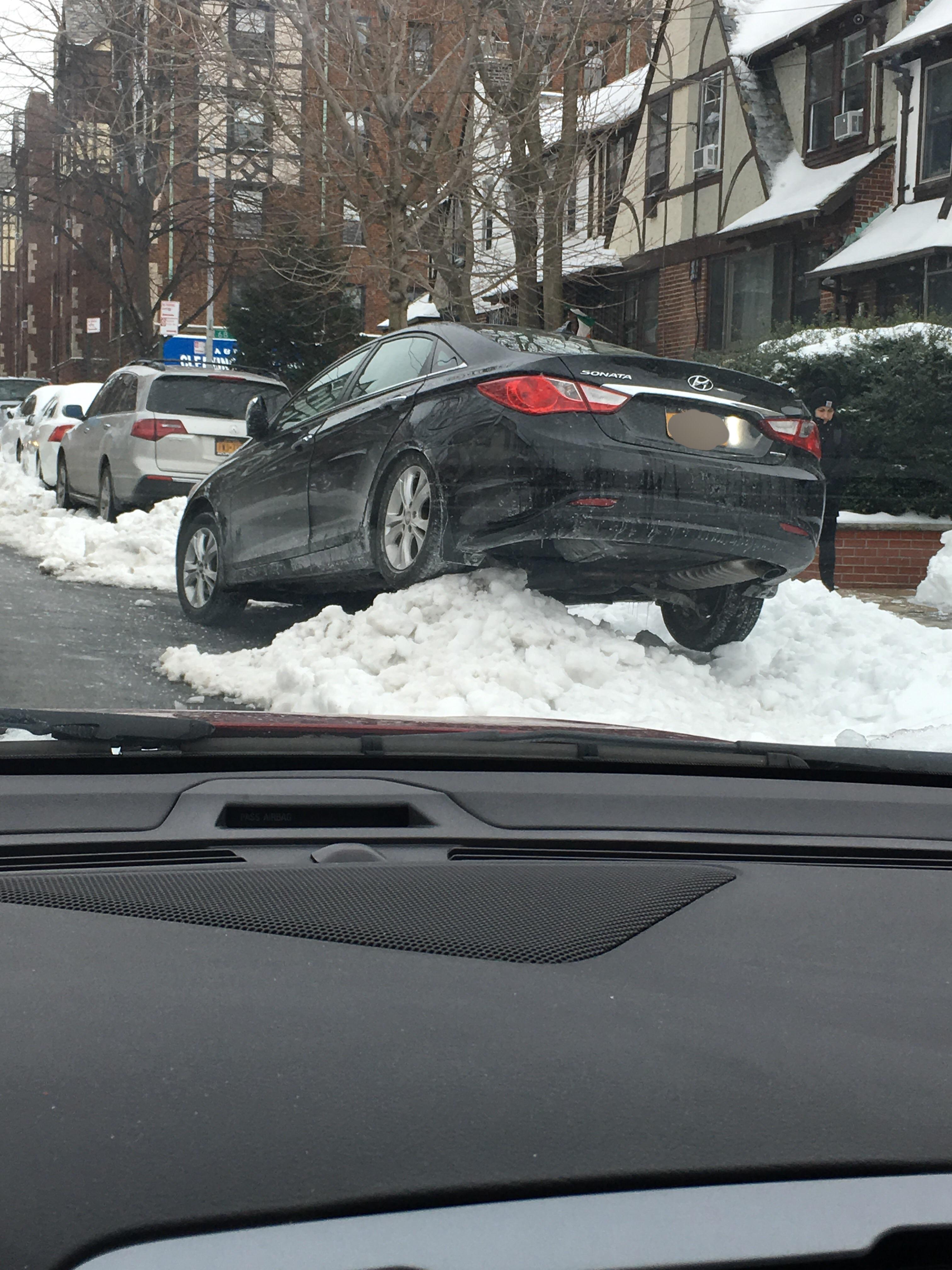 Parking today in NYC be like... found in Forest Hills r/nyc
