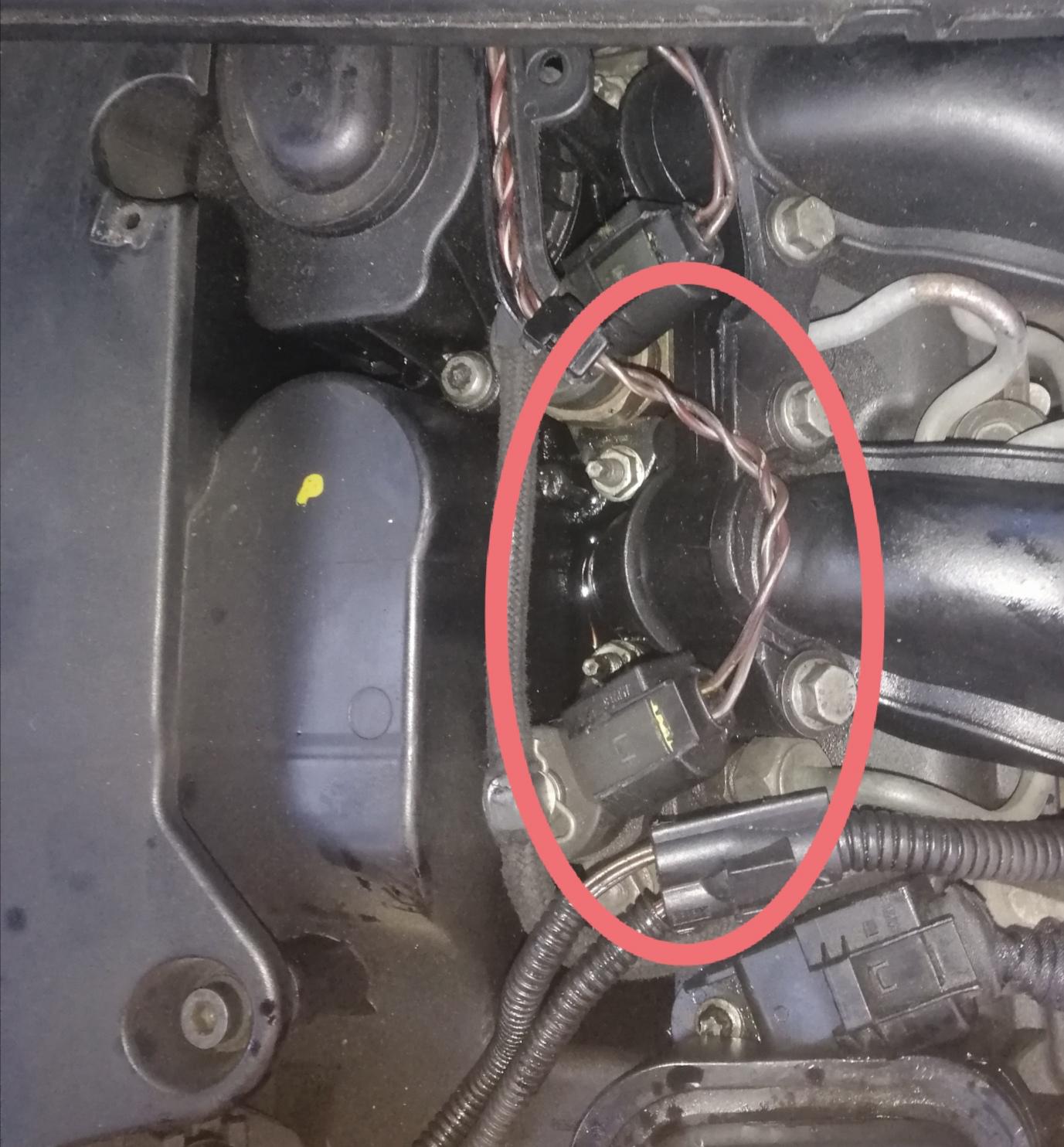 Where is the leak coming from ? E46 320d r/BmwTech