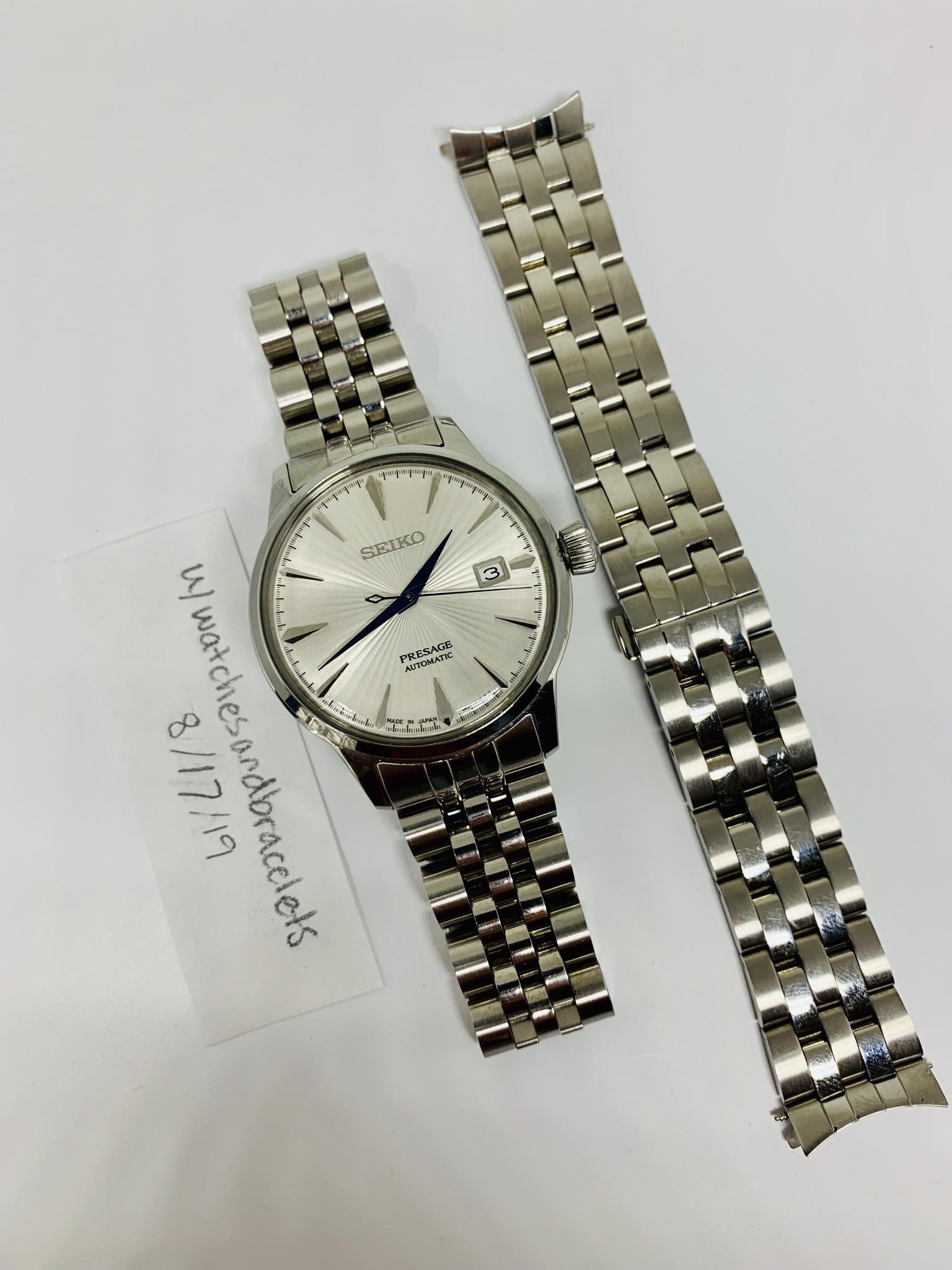 [WTS] Seiko Presage Cocktail Time SRPB77 on StrapCode Jubilee r