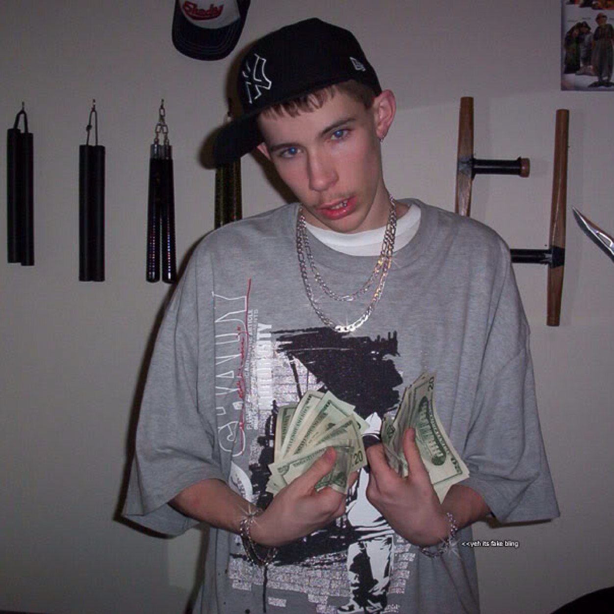 Gangster White Kid Meme