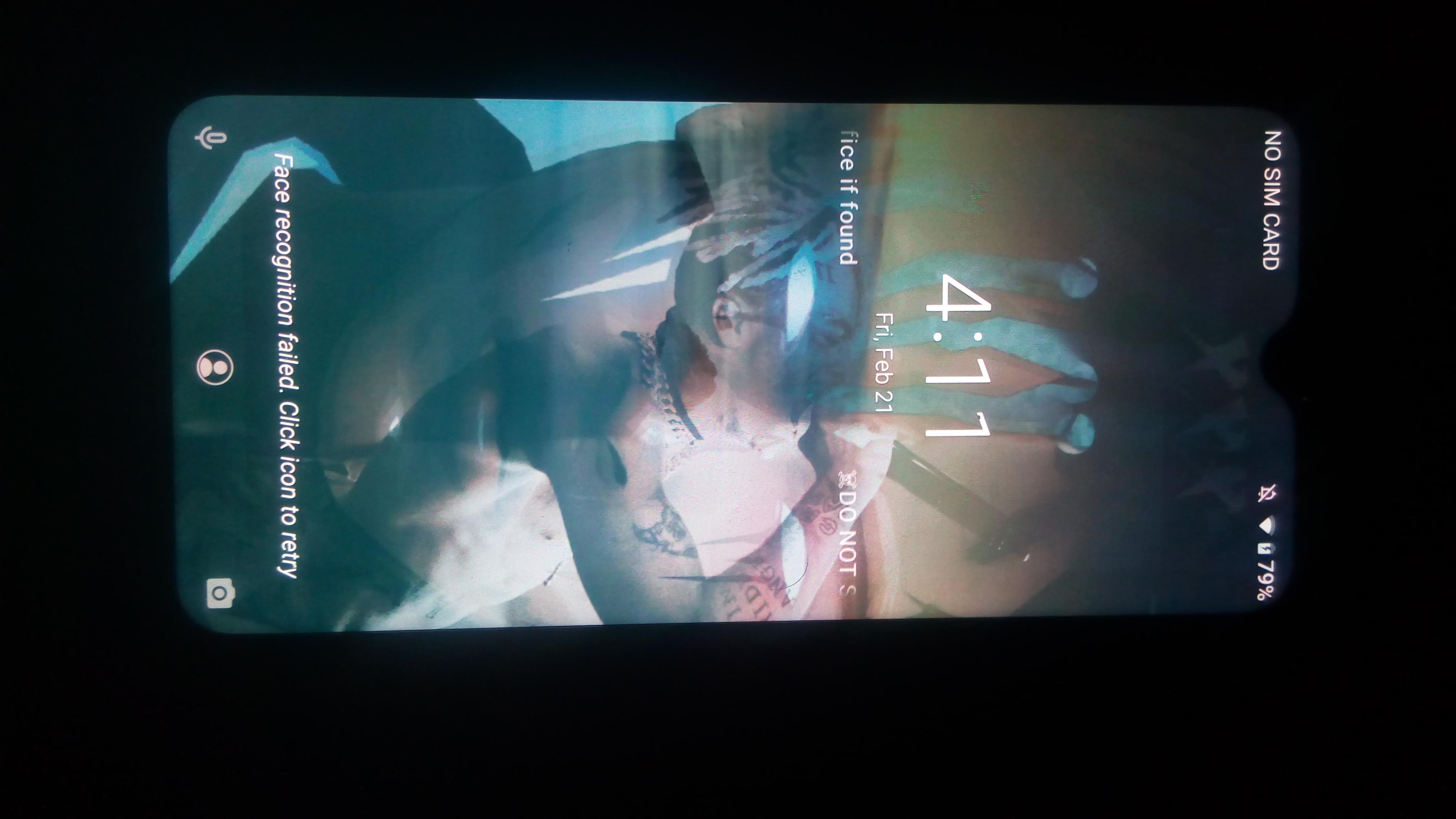 This is what screen retention looks like. And it gets worse. Anything