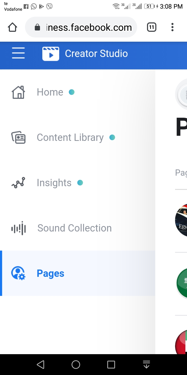 tab disappeared today from the creator studio menu, any