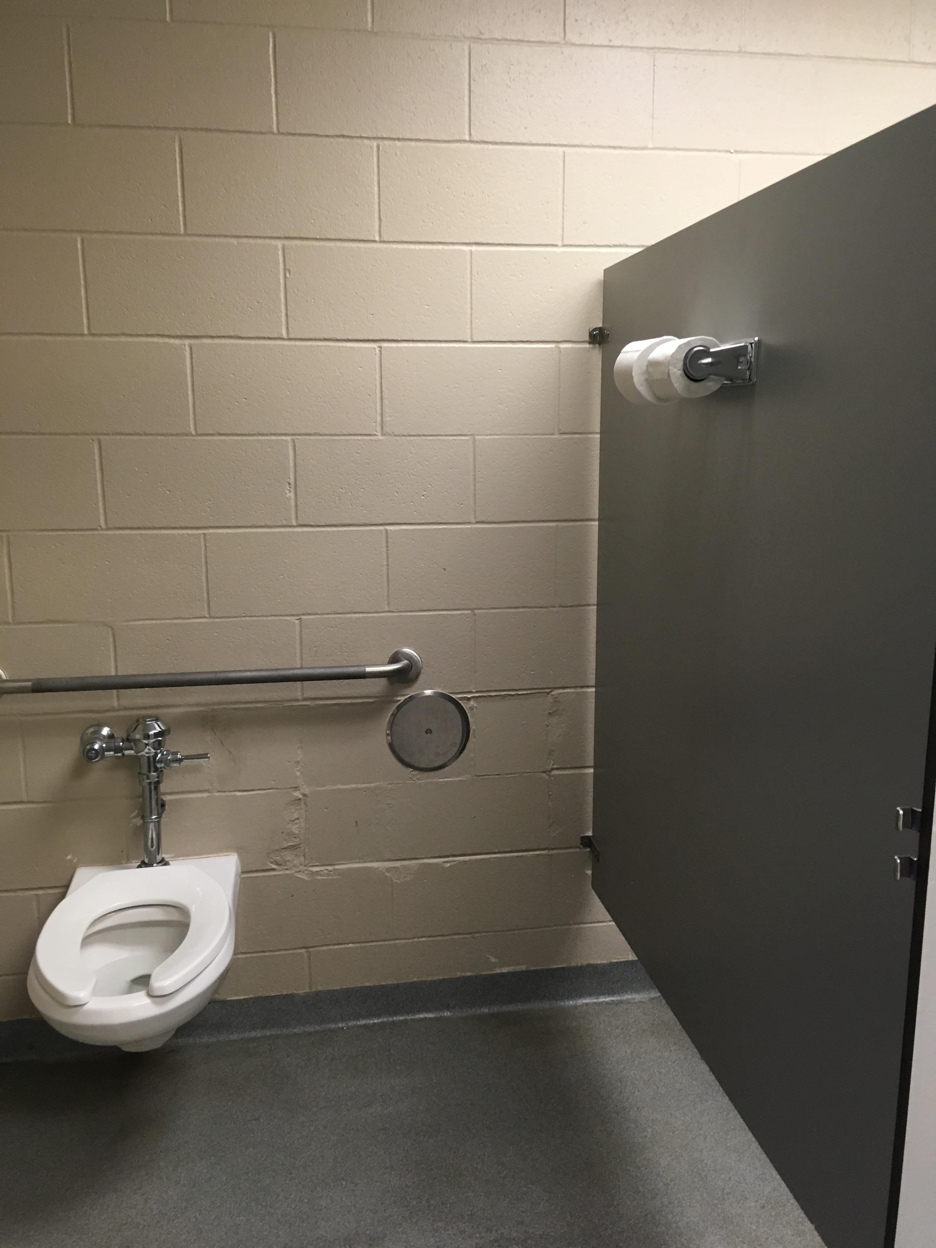 A stall in my high school’s bathroom. r/CrappyDesign