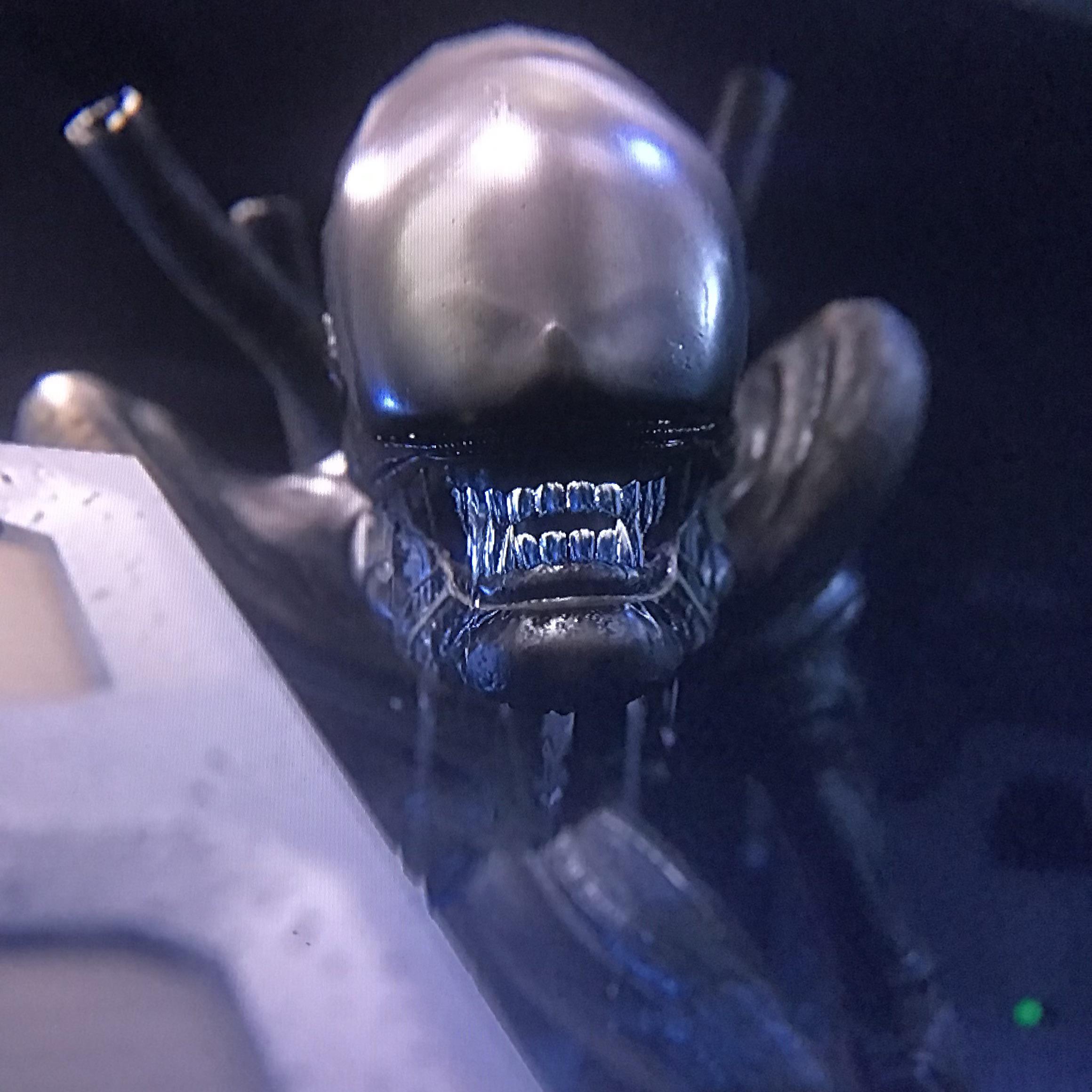 I just 100 Alien Isolation, anyways here's a pic I took where you can