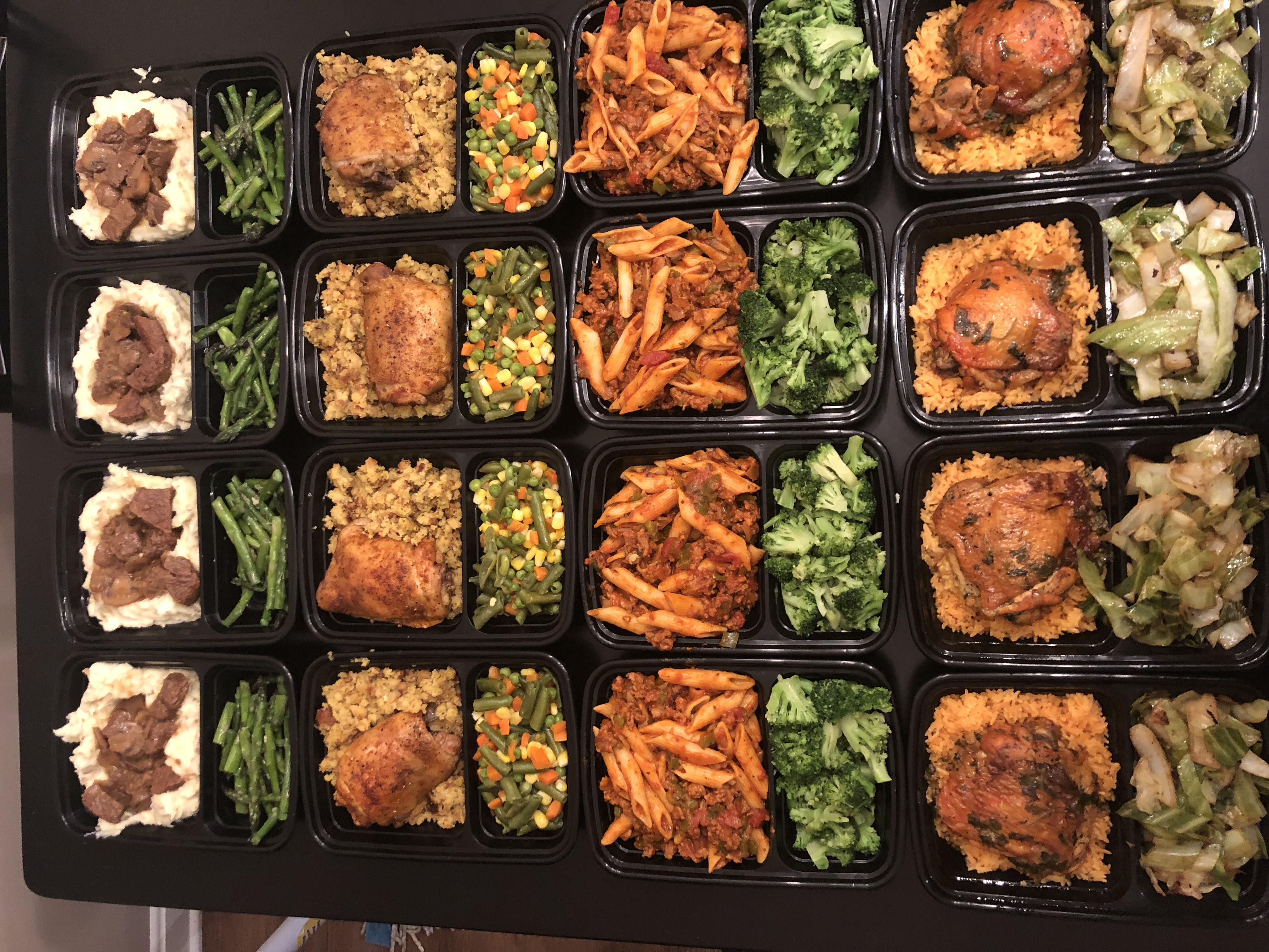 I'm bulking and I like a little variety so here is the result. Details