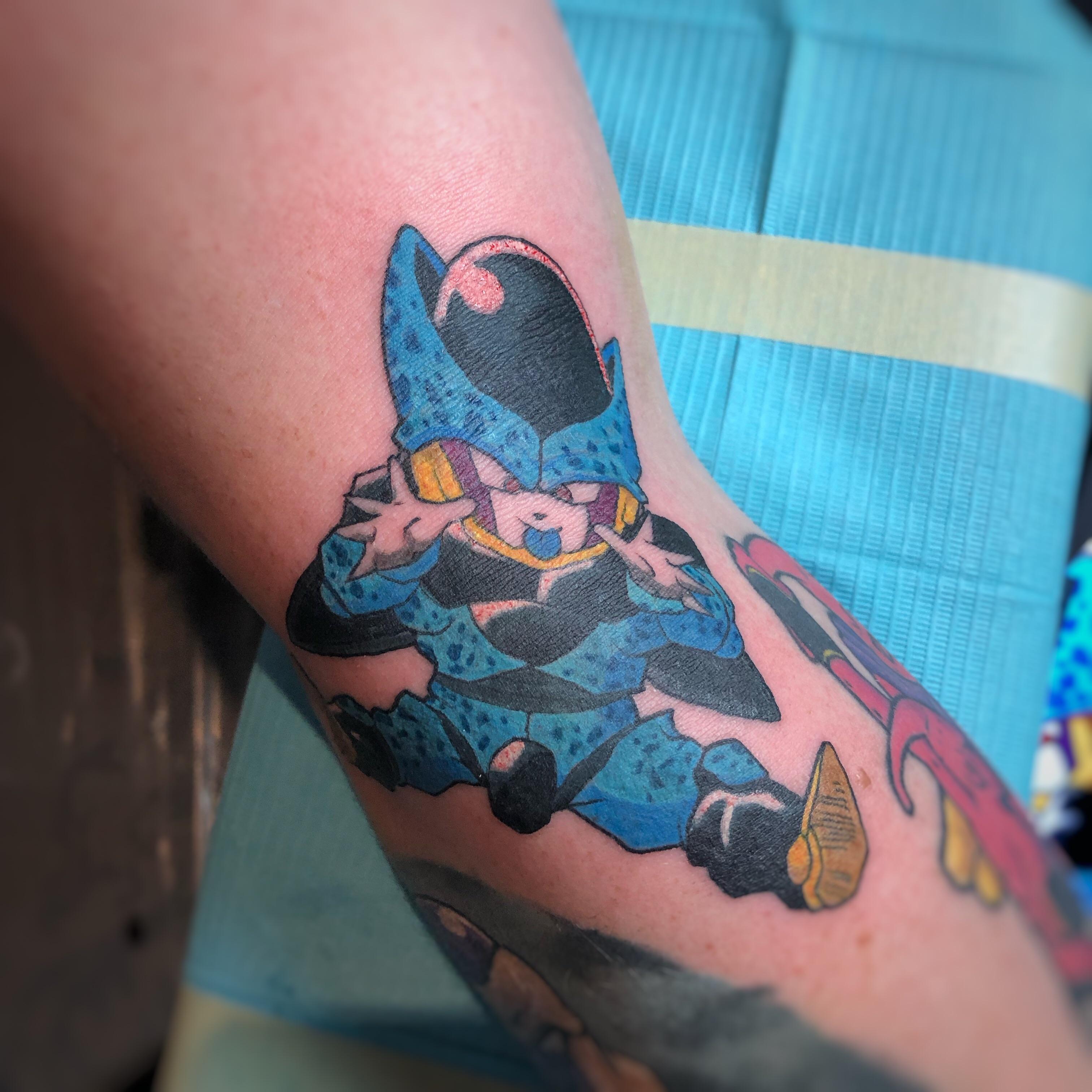 Another DBZ tattoo done dbz
