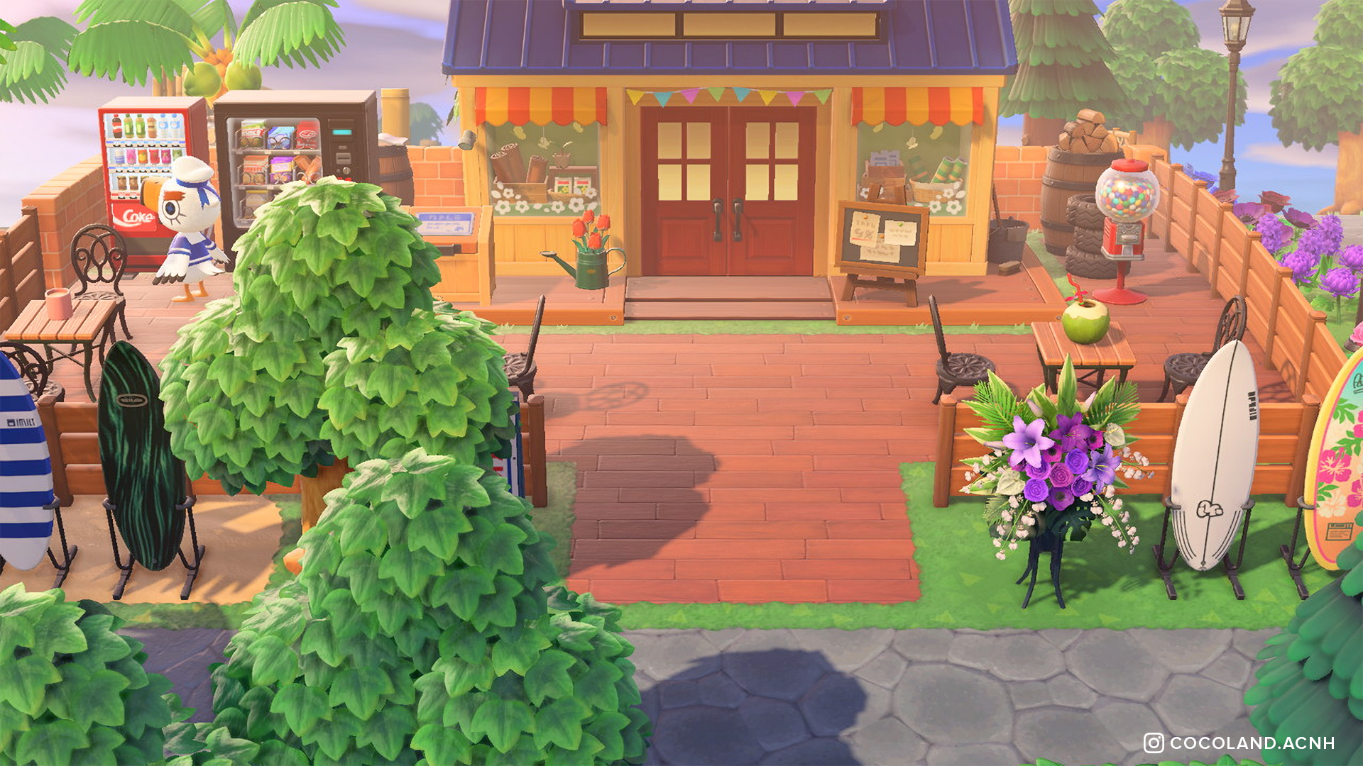 Timmy & Tommy's Coffee and Surf Shop r/AnimalCrossing