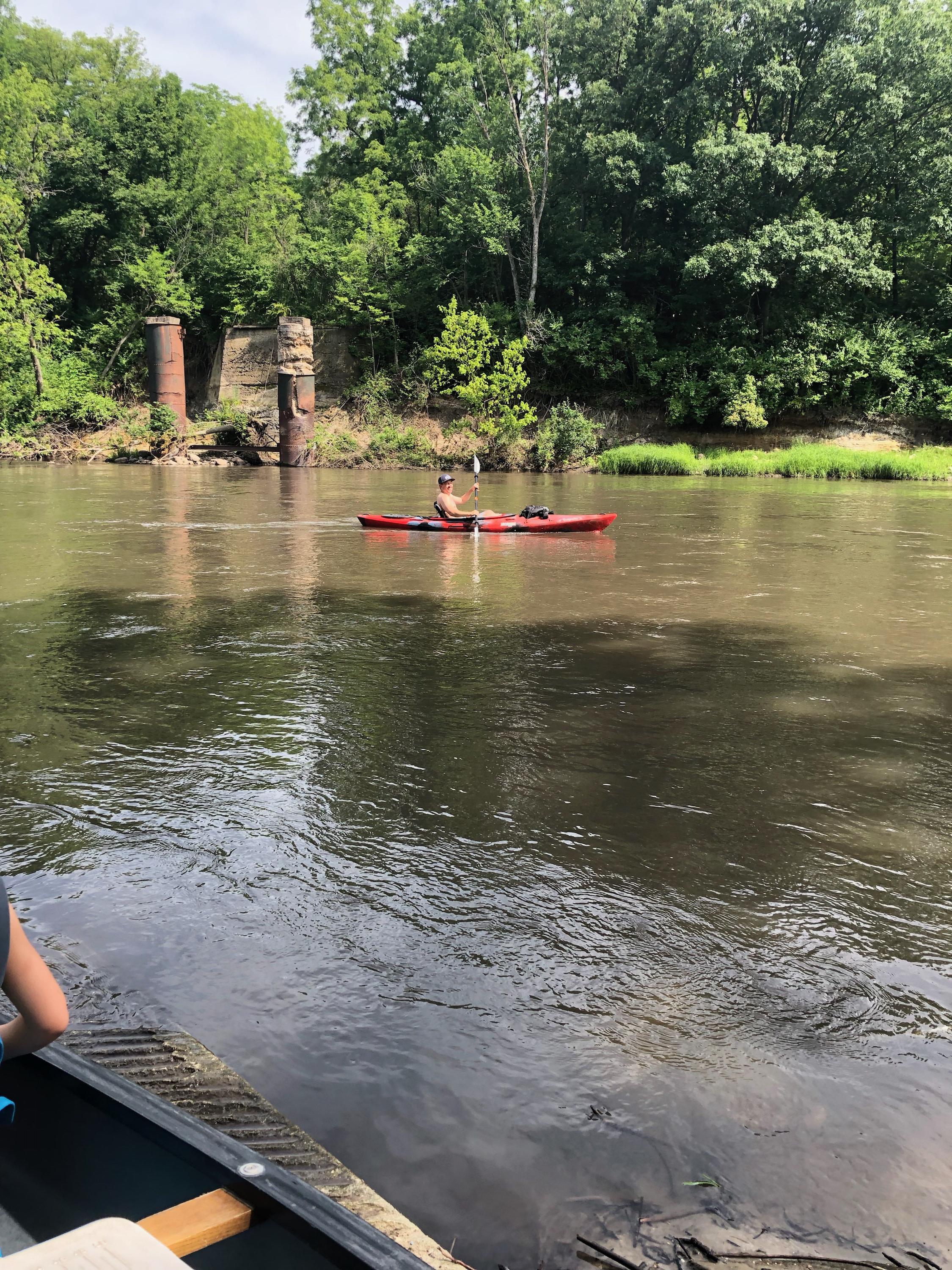Paddled 4 of the last 5 days. Jackson Tupelo. Boone River, Iowa. r