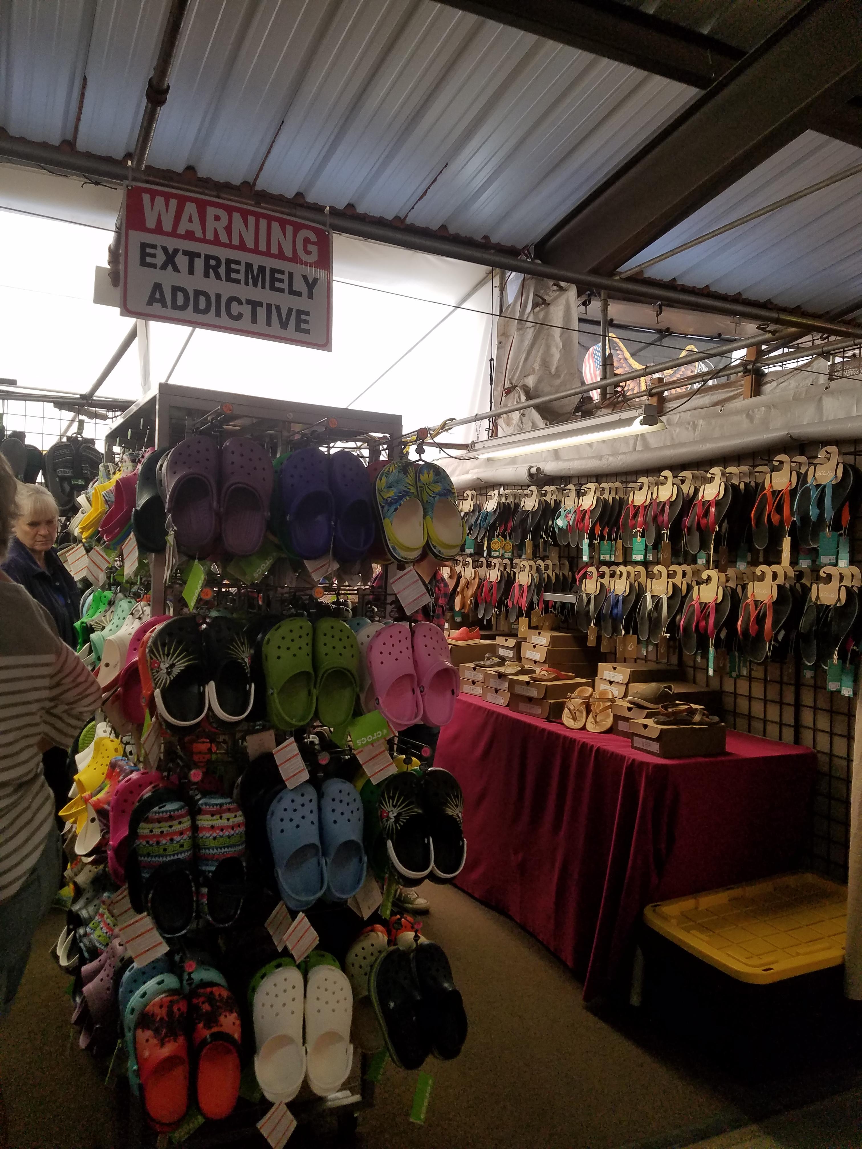 Arizona swap meet r/crocs