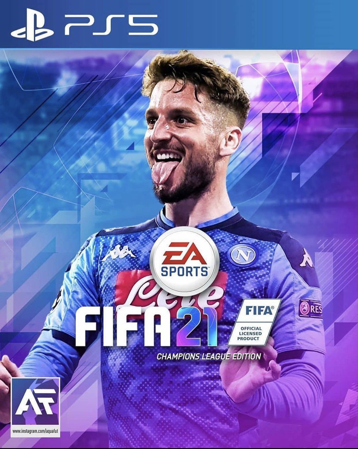 Leaked FIFA 21 cover r/sscnapoli