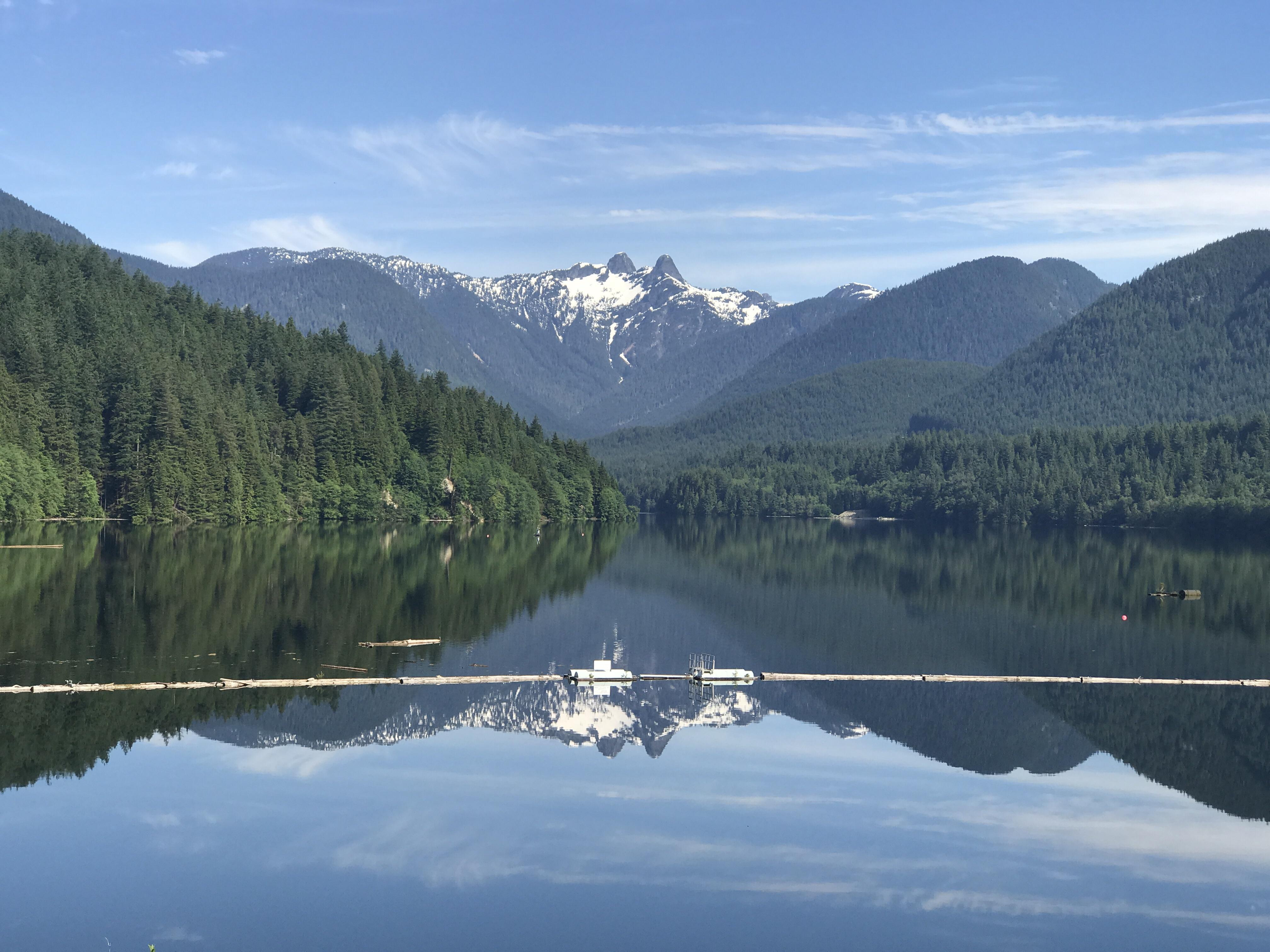 Capilano Lake in Vancouver BC [1920x1080] OC r/EarthPorn