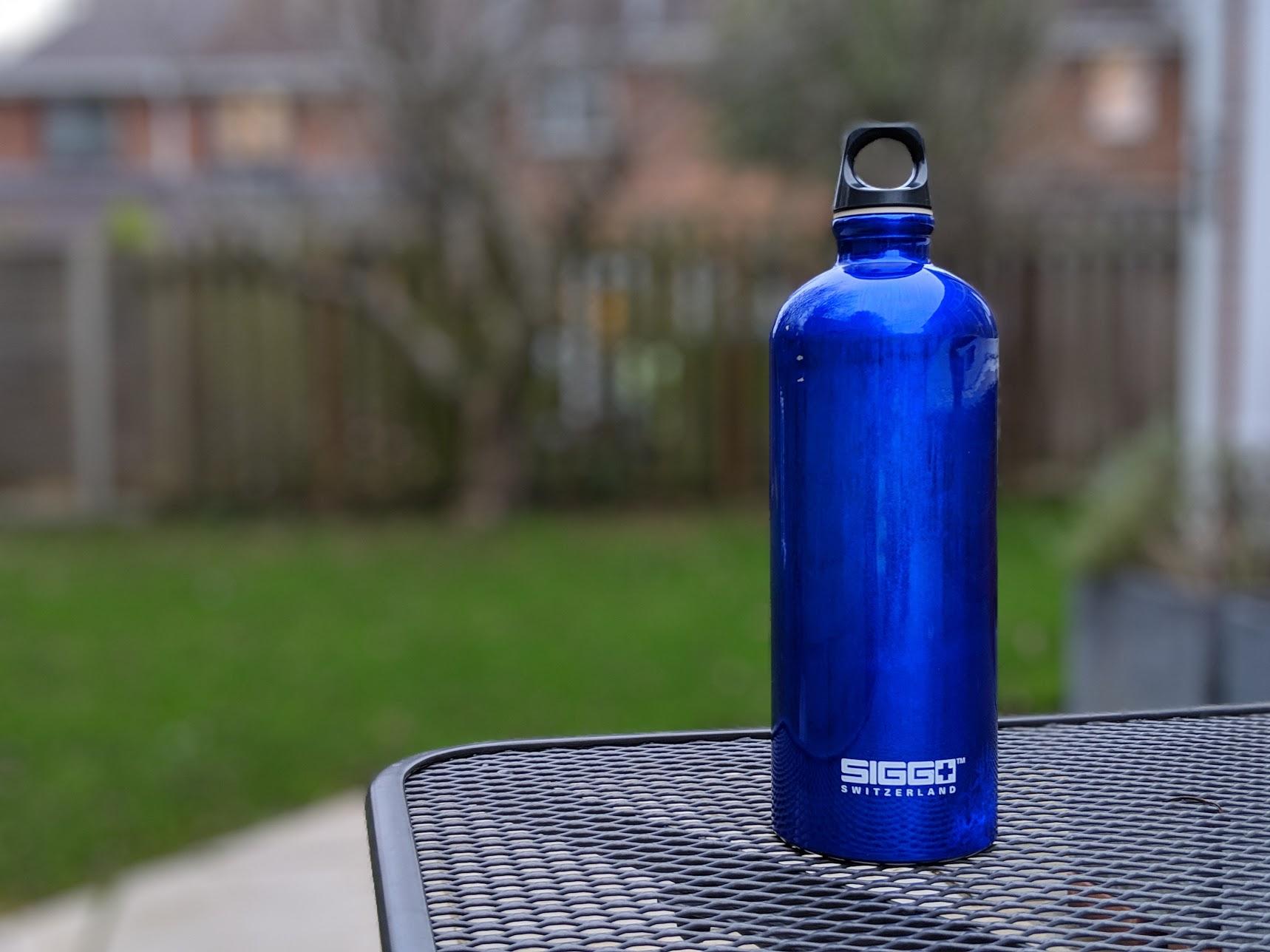 My trusty aluminium Sigg water bottle has lasted me 25 years. Only now