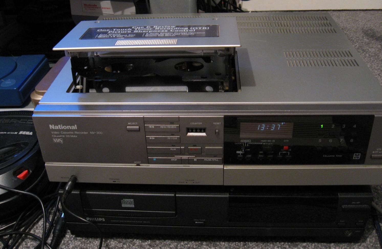 VCR that ejects out of the top r/nostalgia