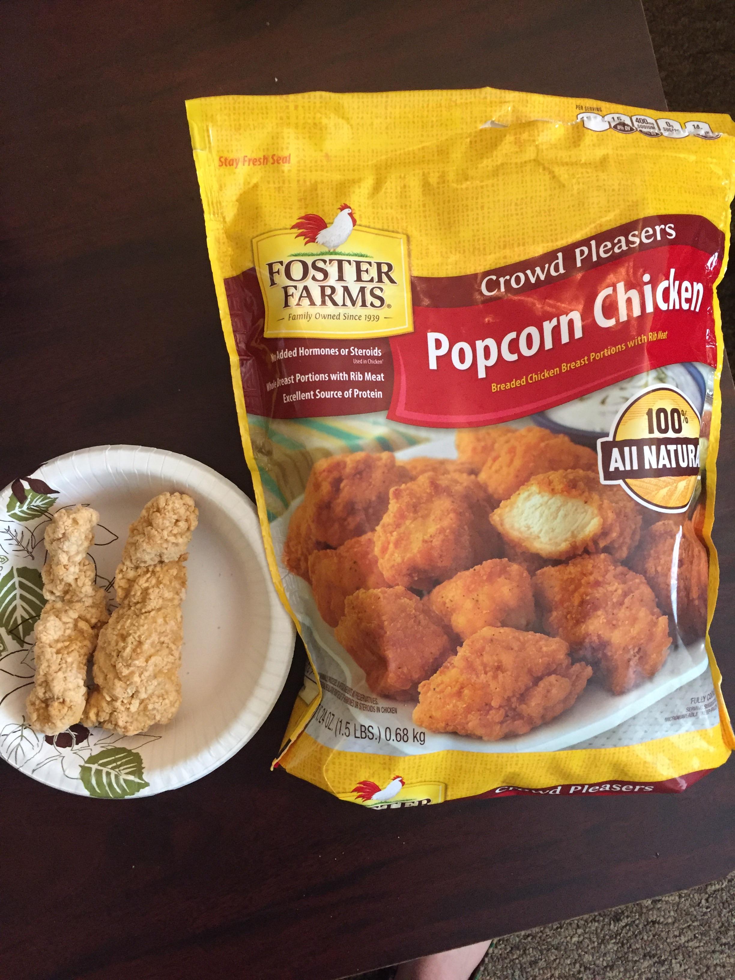 Bought popcorn chicken, got chicken strips. r/mildlyinfuriating