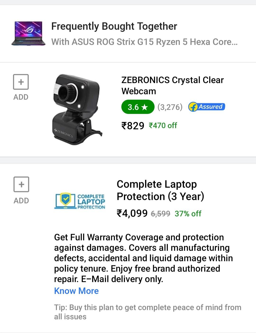 Is Flipkart's complete laptop protection service good and with IT? I am