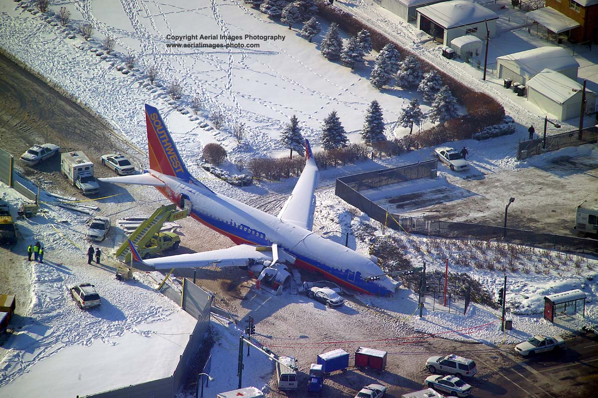 OTD in 2005, Southwest Airlines Flight 1248 overruns the runway at