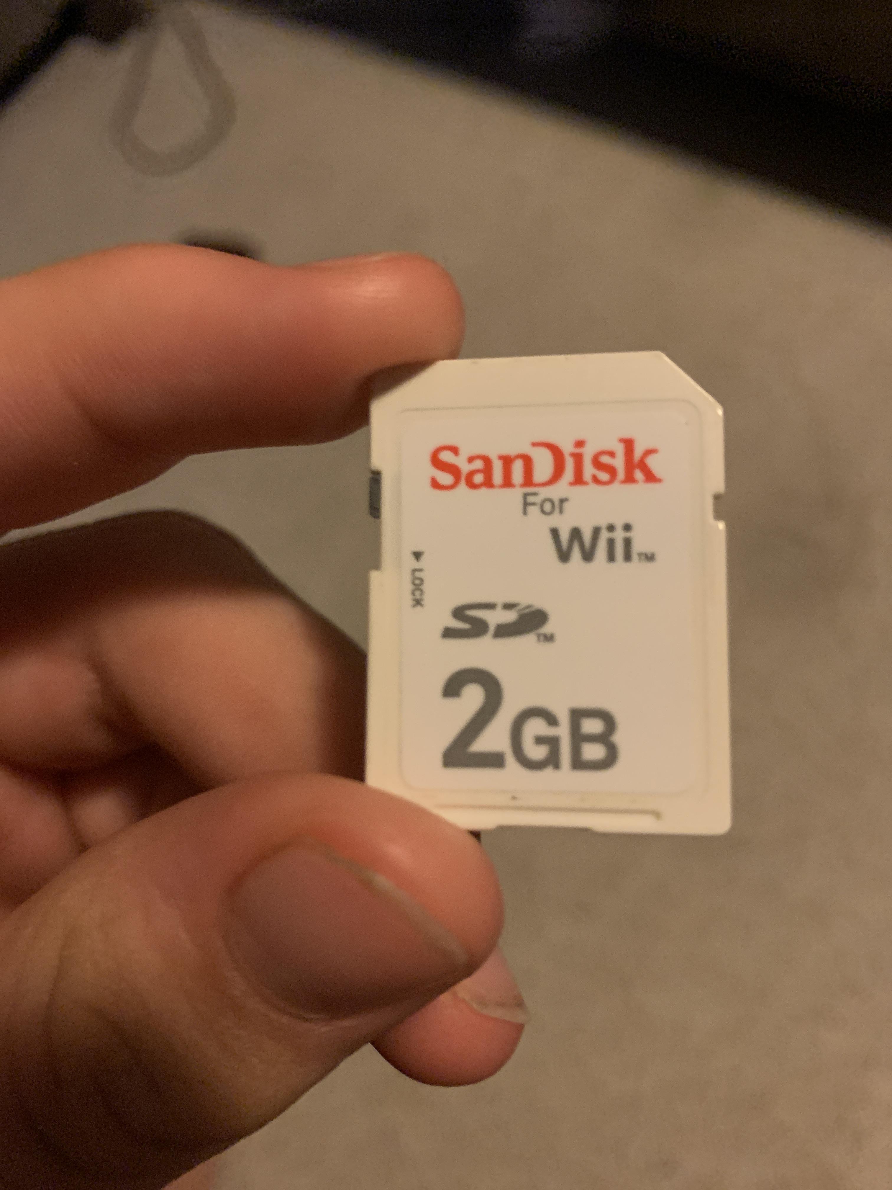 Will this work for jailbreaking a wii? Wanna do it for the first time and don’t wanna buy an sd