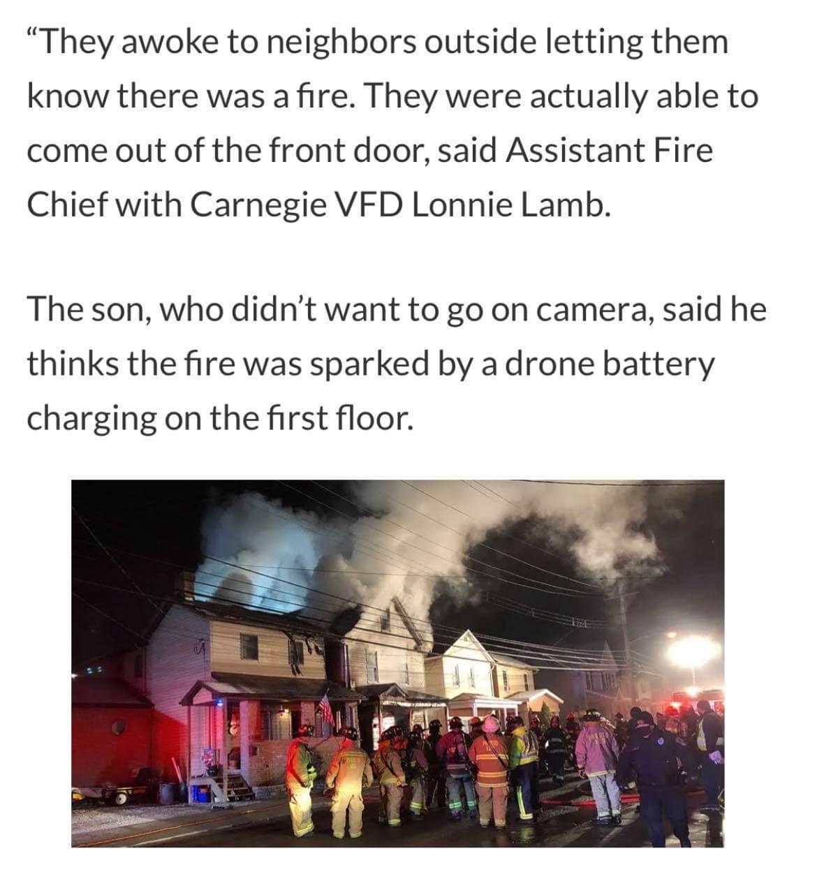 PSA Don't Leave your charging LiPo's unattended! (My Friend's house