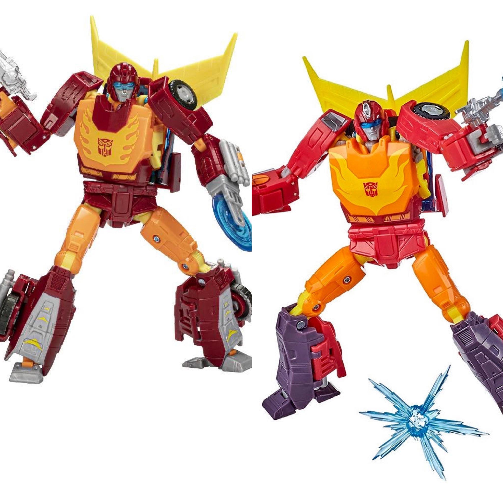 Here’s a side by side of Hot Rod. The new Velocitron and SS86. r