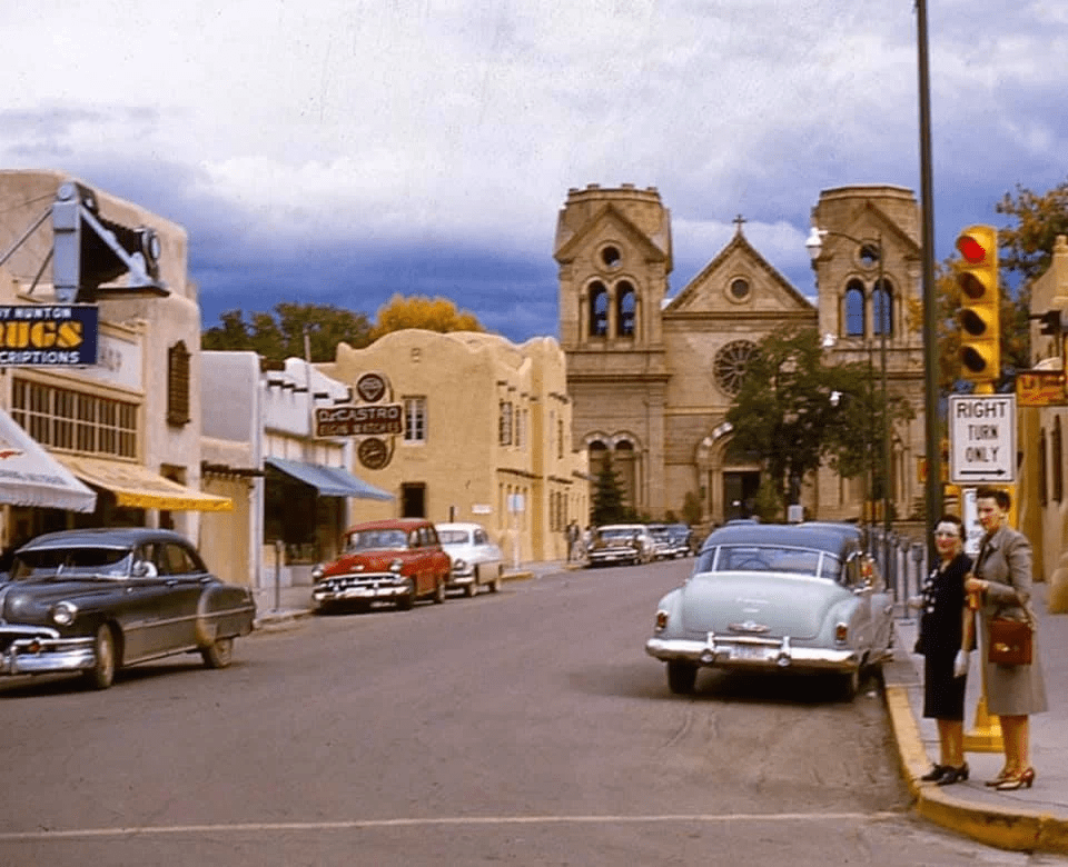 Santa Fe, New Mexico (1950s) r/NewMexico